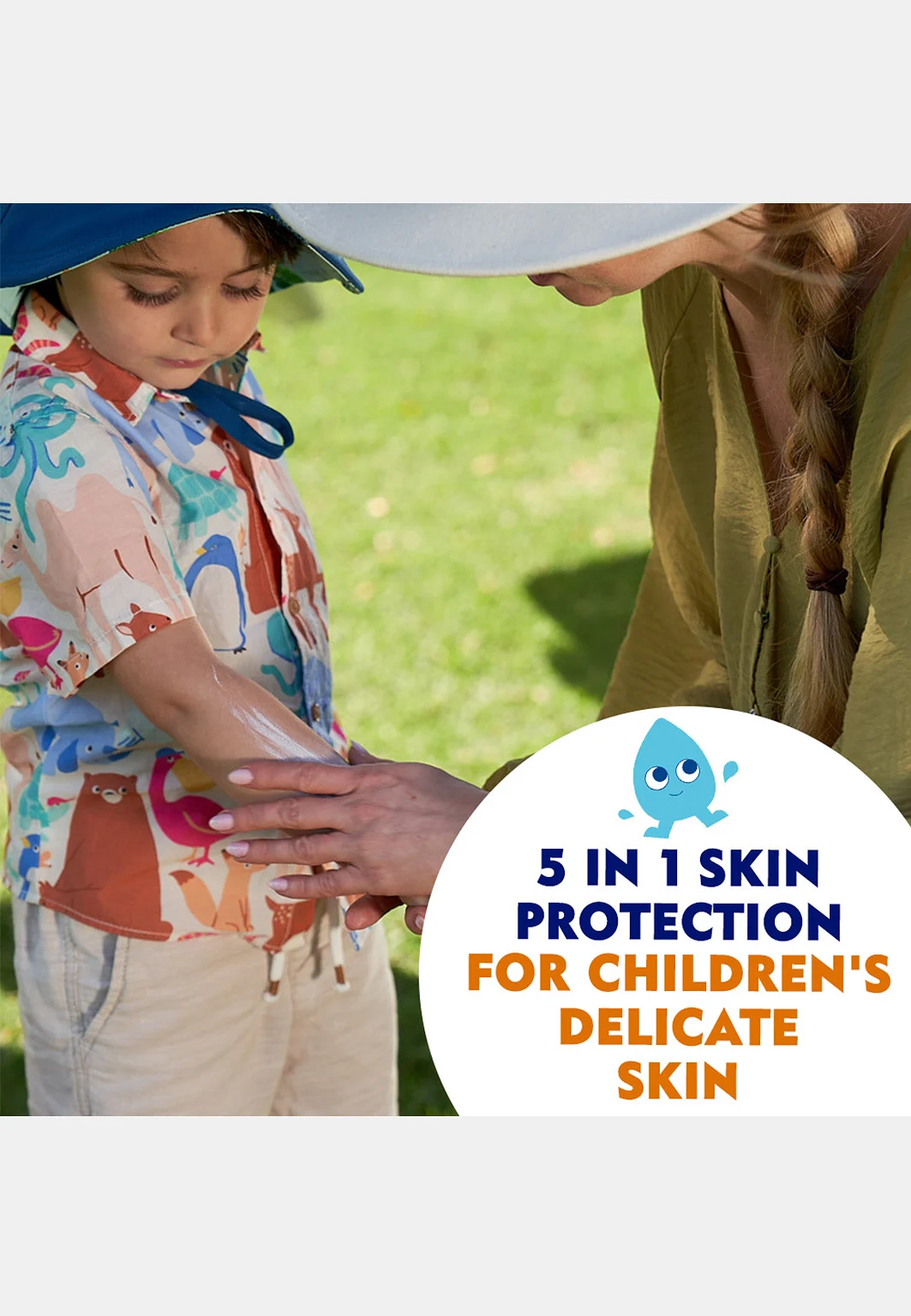 Solkräm barn Kids Sensitive Protect & Play Sun Lotion SPF50+ 200 ml NIVEA SUN