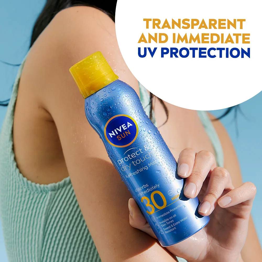 Solspray Protect & Dry Touch Sun Mist SPF30 200 ml NIVEA SUN