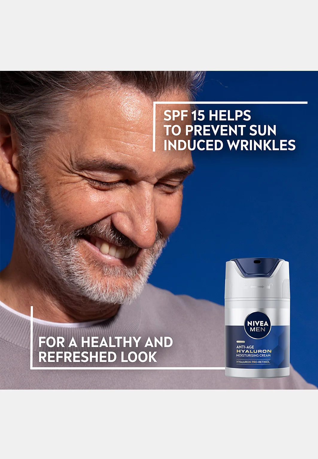 Ansiktskräm Anti Age Hyaluron Face Cream 50 ml NIVEA MEN