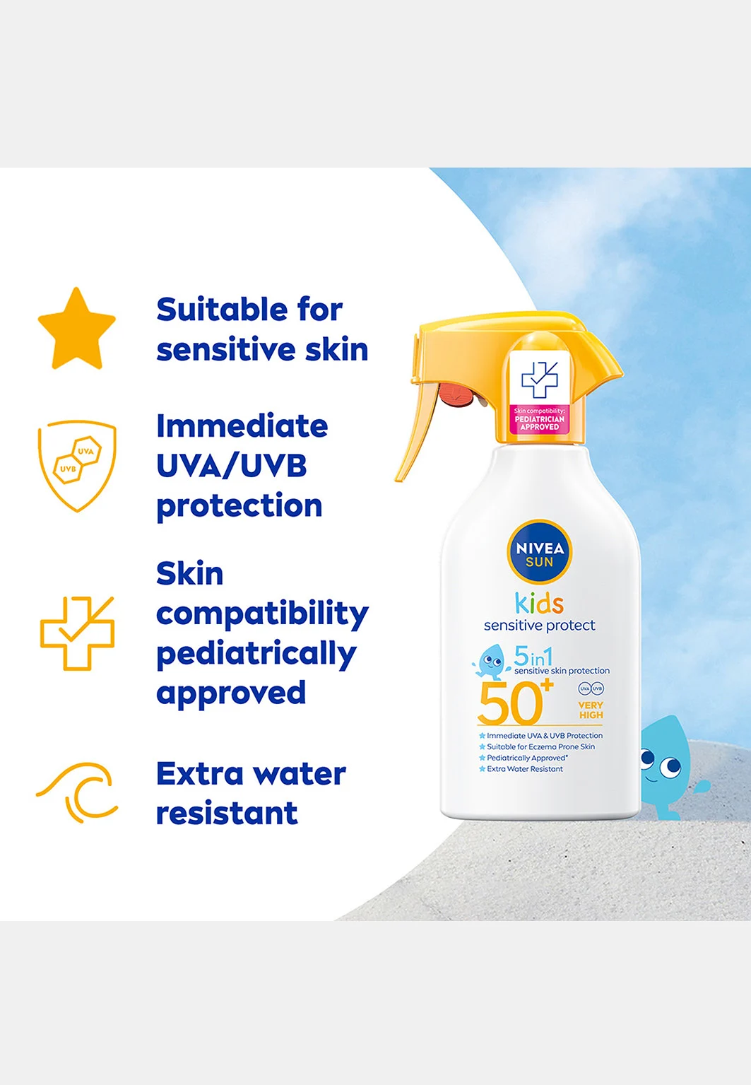 Kids Sensitive Protect & Play Sun Trigger Spray SPF 50+