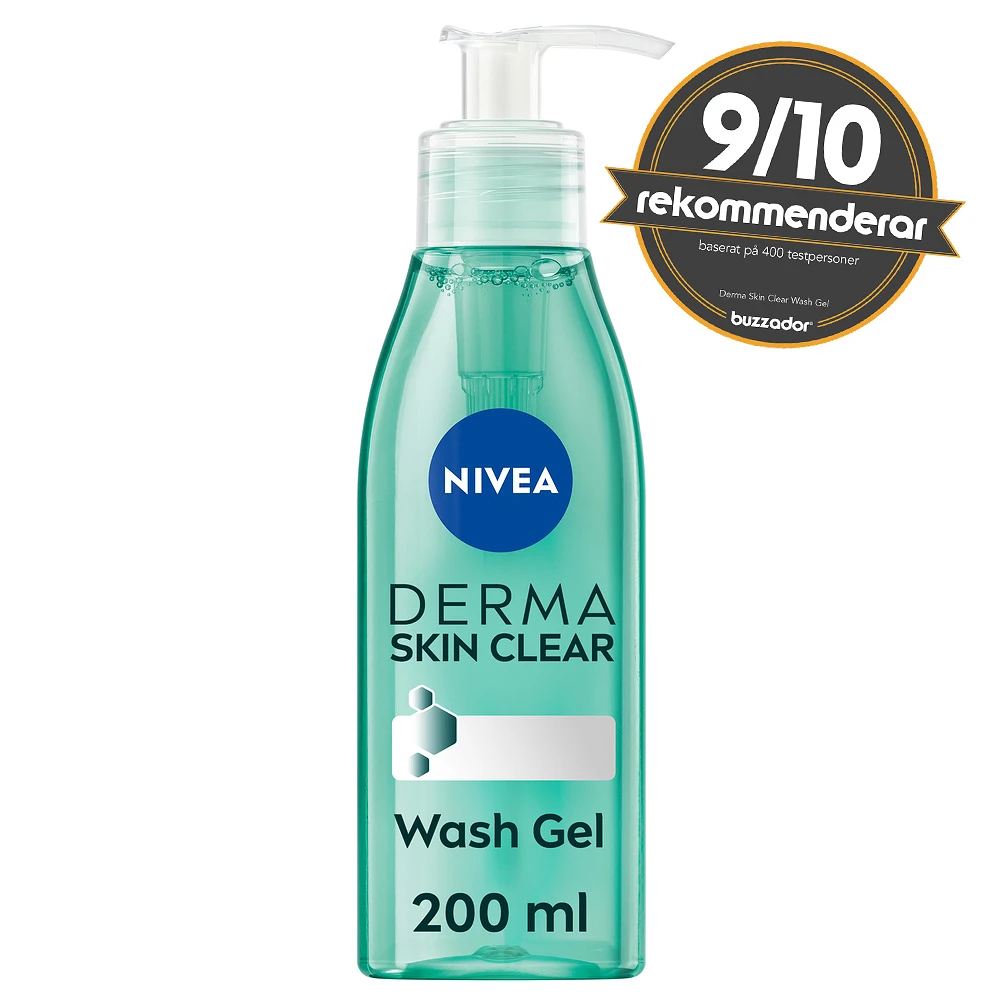Ansiktsrengöring Derma Skin Clear Wash Gel 150 ml NIVEA