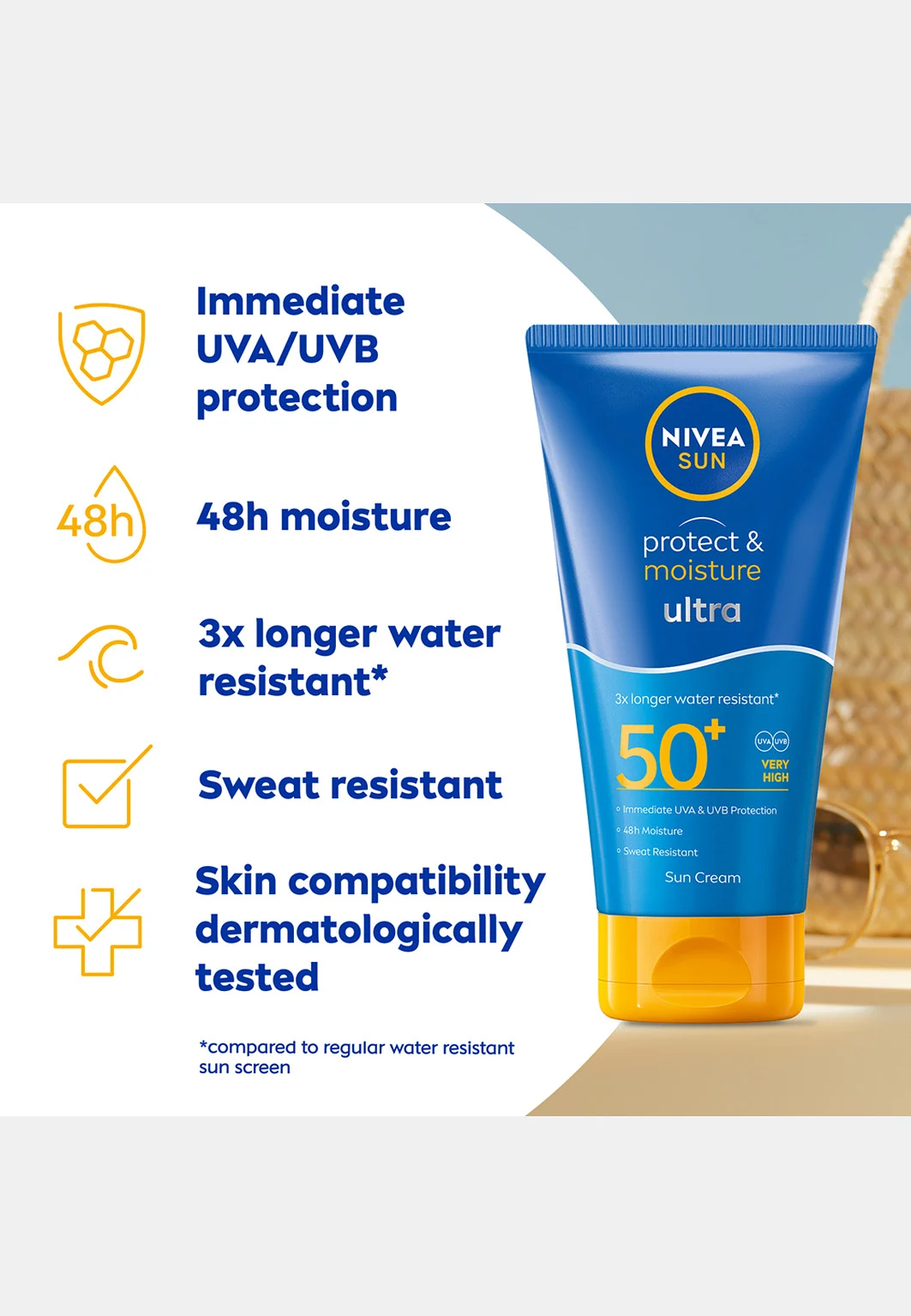 Protect & Moisture Ultra Sun Lotion SPF 50+