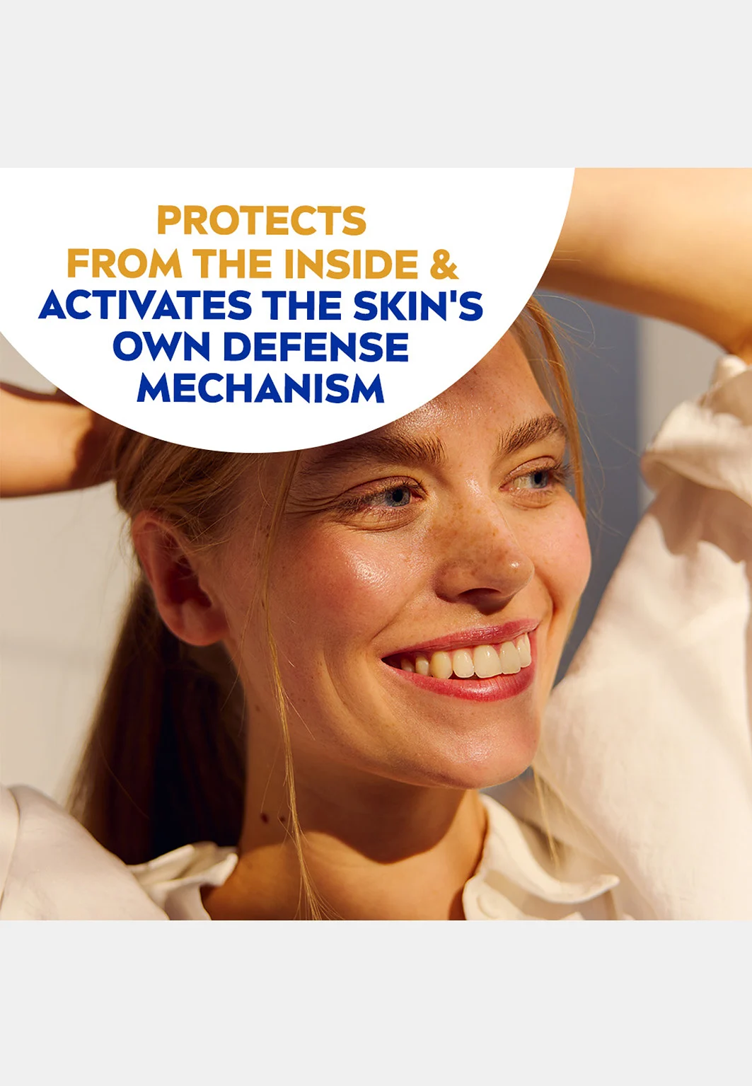 SPF Ansikte UV Face Triple Protect Fluid SPF 50+ 40 ml NIVEA