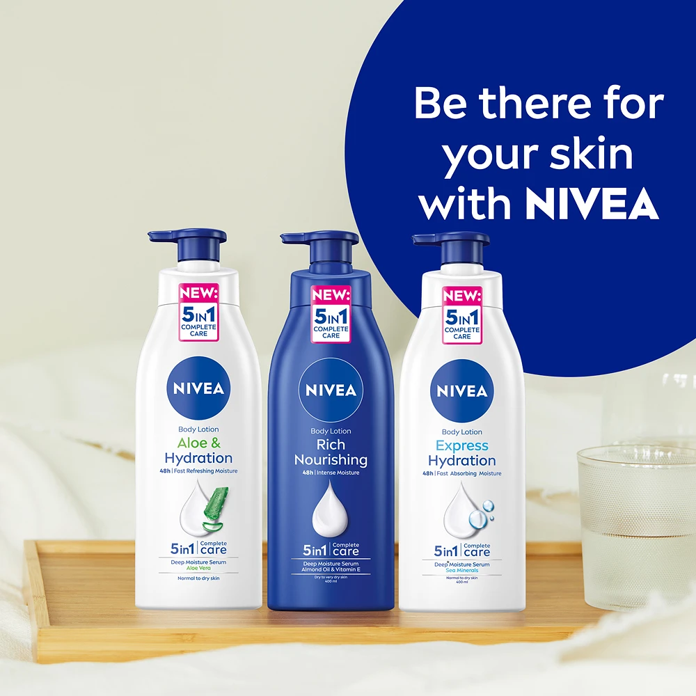 Body lotion Aloe & Hydration Pump 400 ml NIVEA