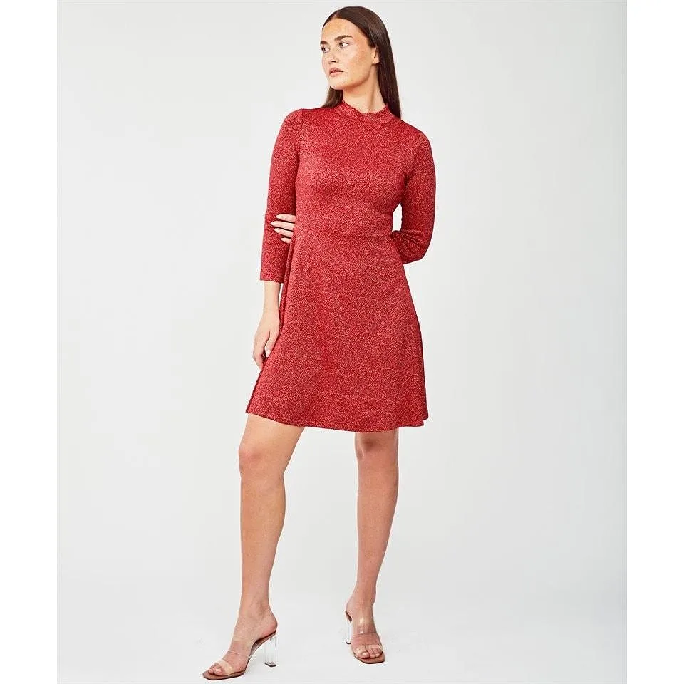 - Bertha Dress Red