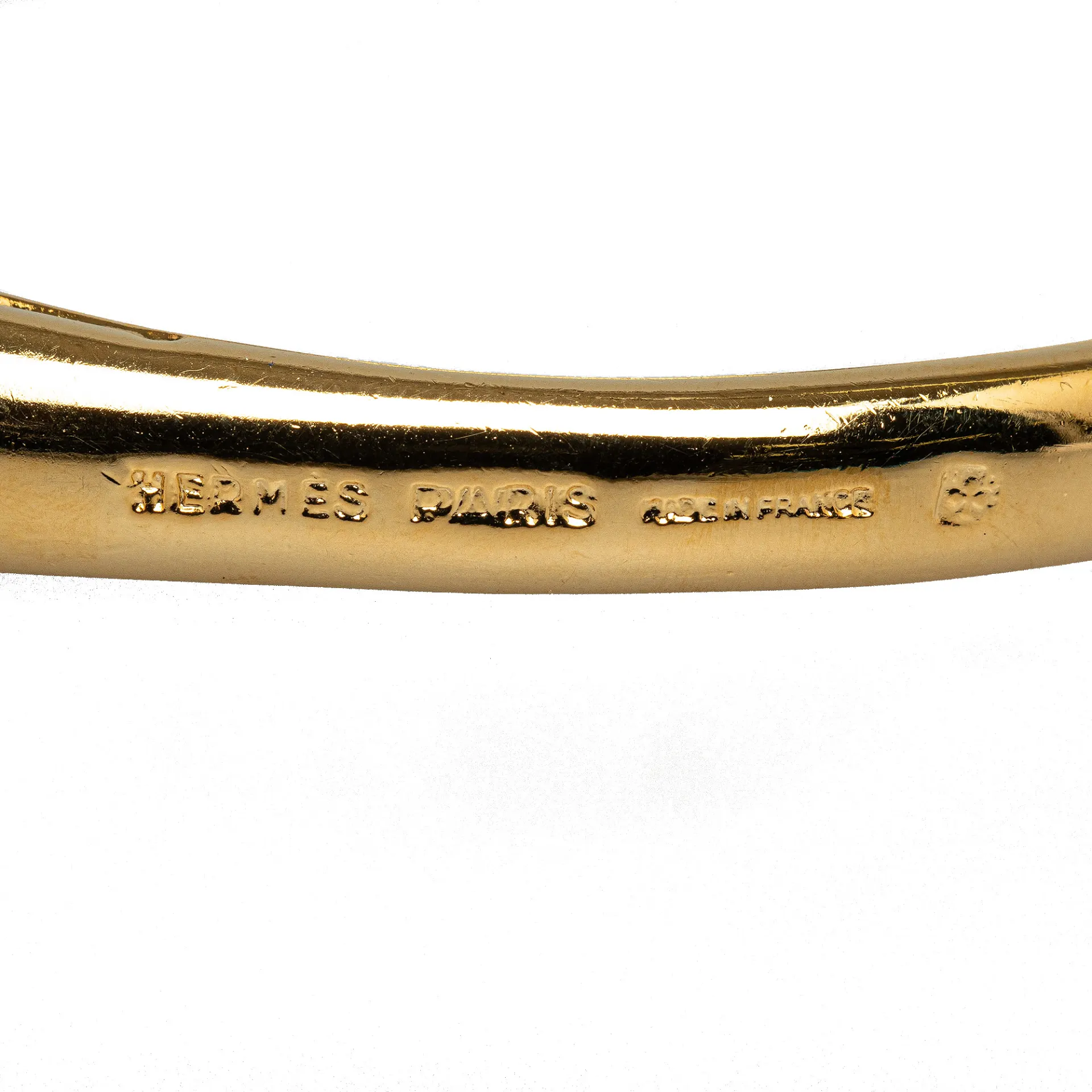 Hermes Tete De Cheval Horse Bangle