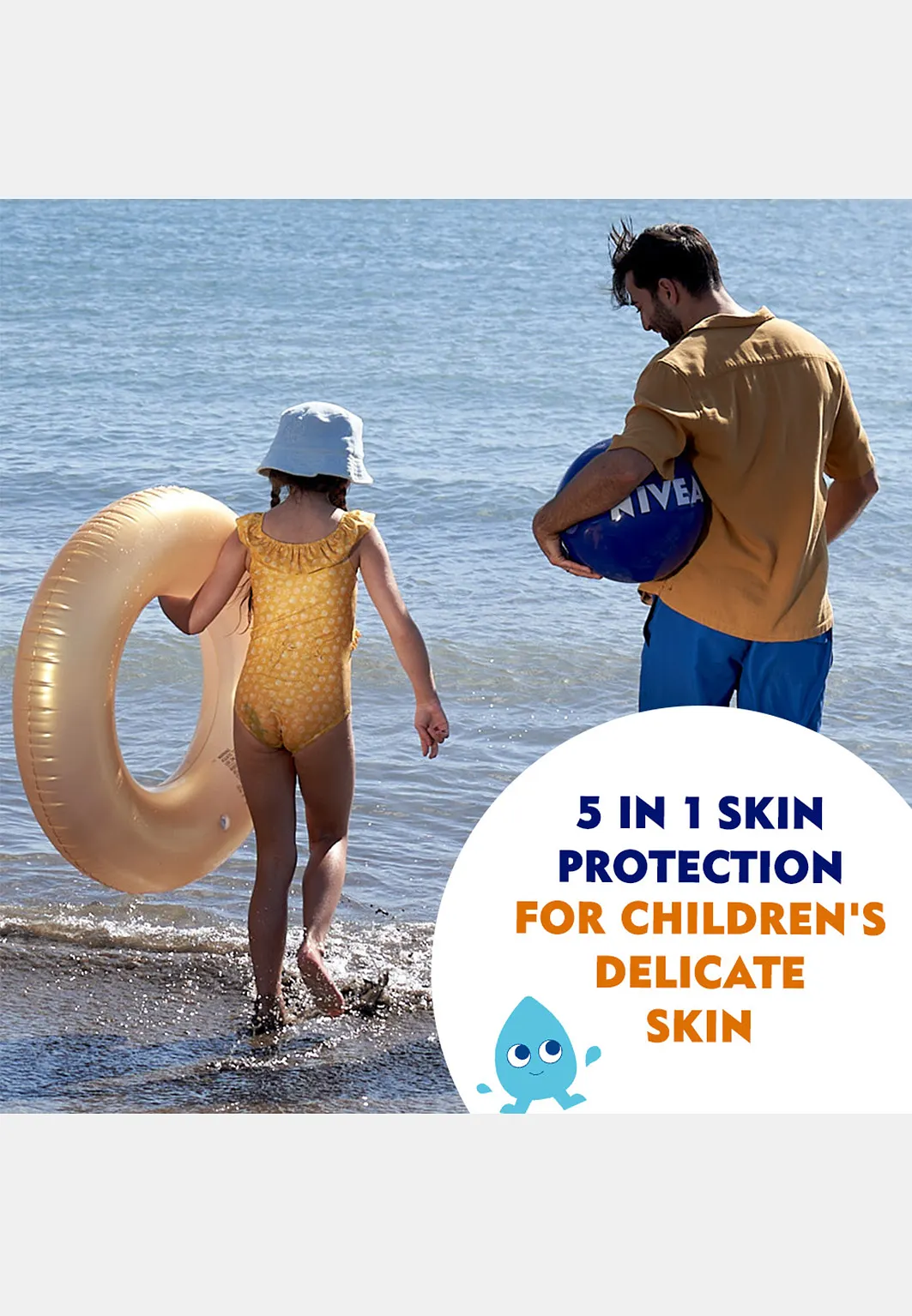 Solskydd barn Kids Sensitive Sun Roll On SPF50+ 50 ml NIVEA SUN