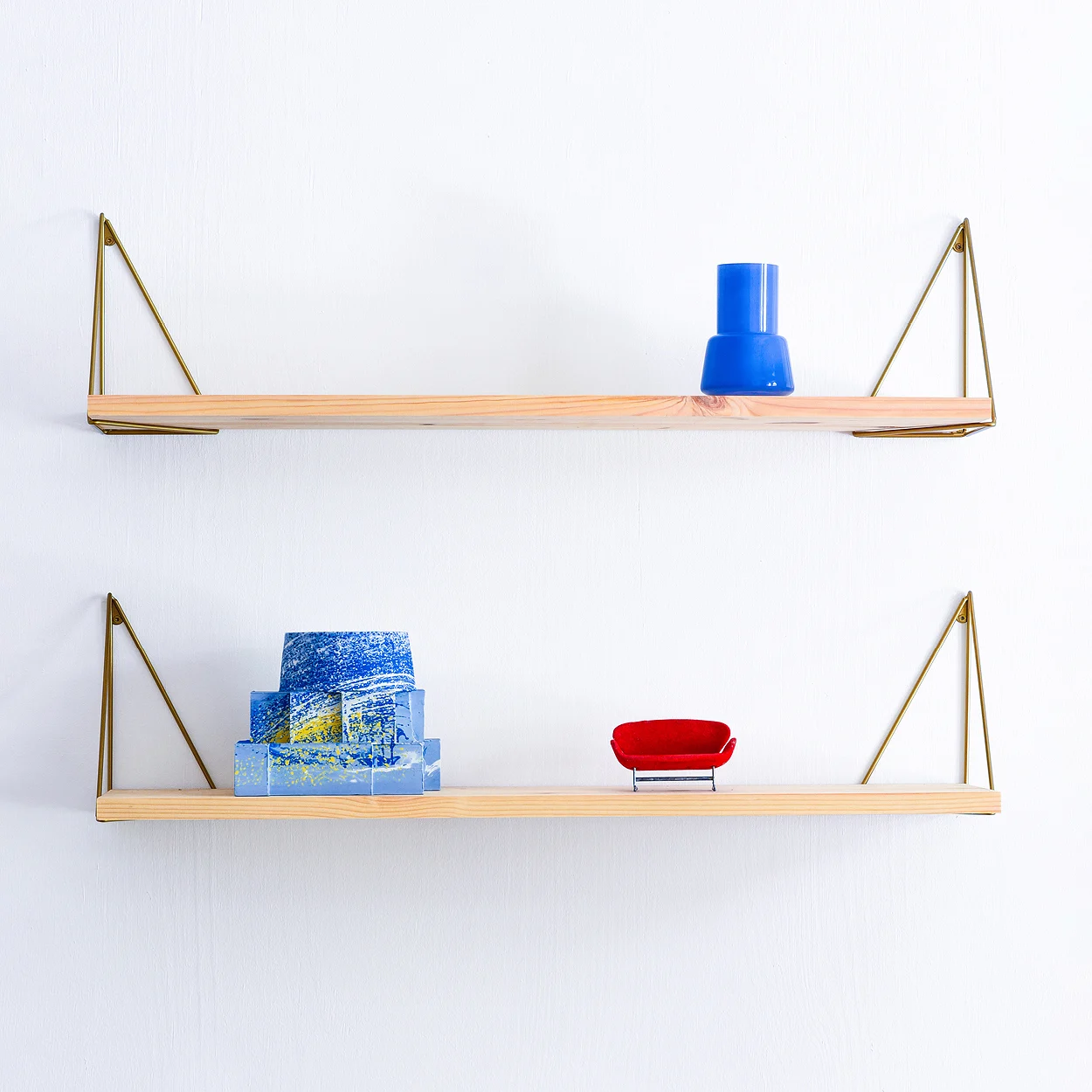 Pythagoras Play (2 Shelves + 2 Pairs Of Brackets)