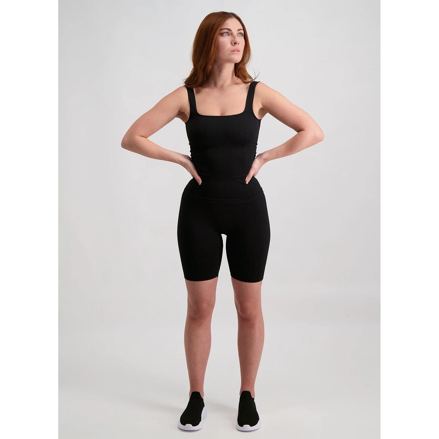 Black Luxe Seamless Singlet