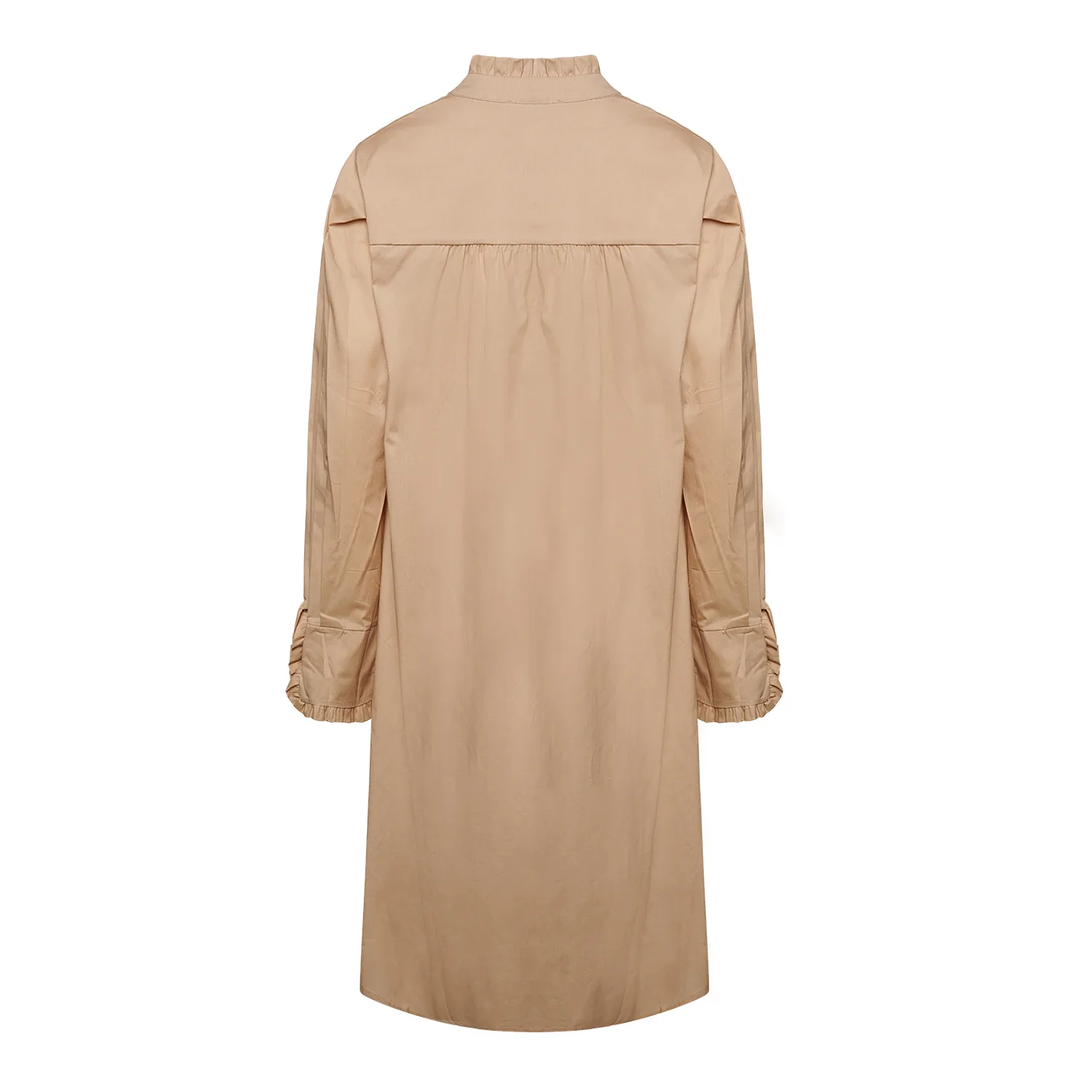 Naneth Shirt Dress - Beige