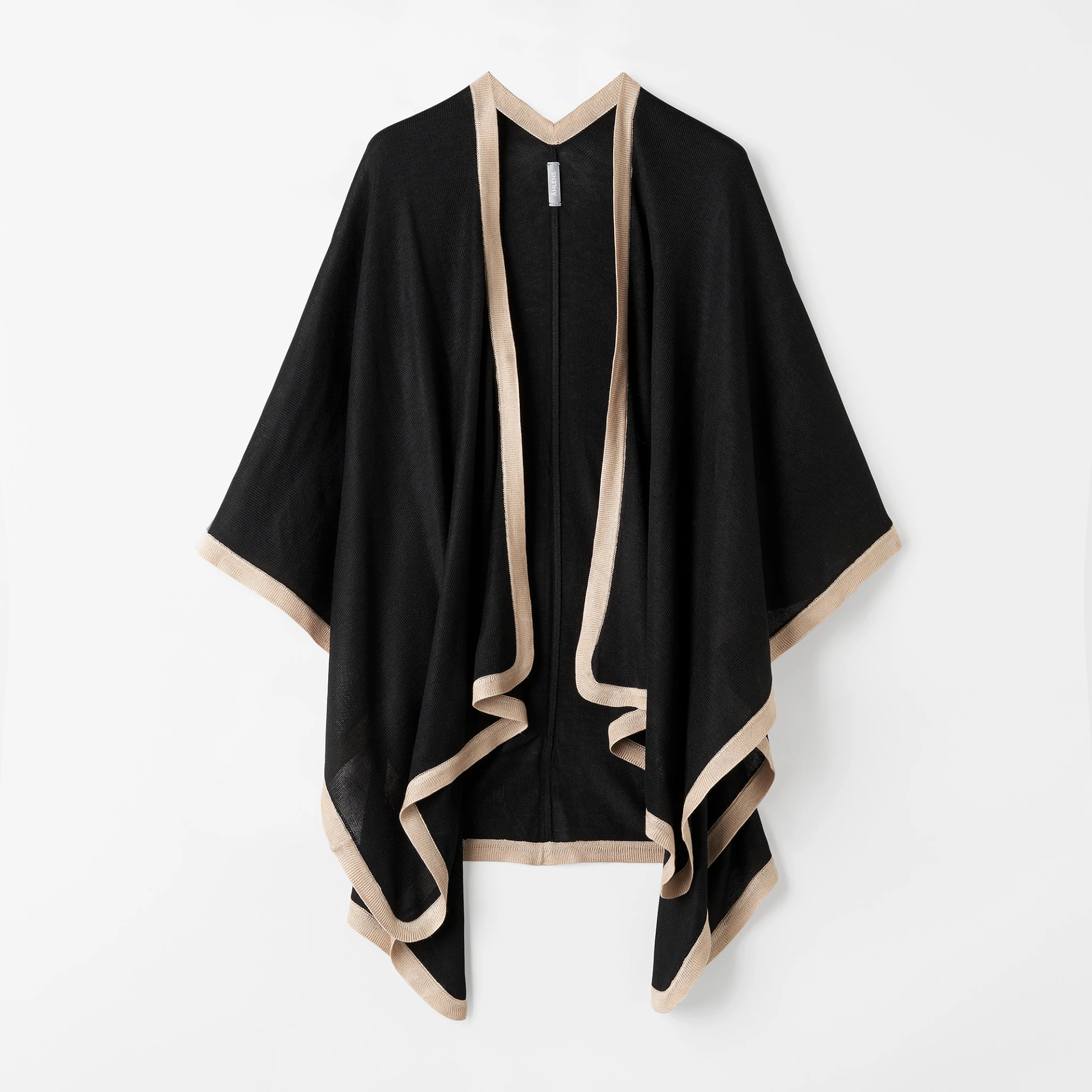 Stickad poncho MINSK