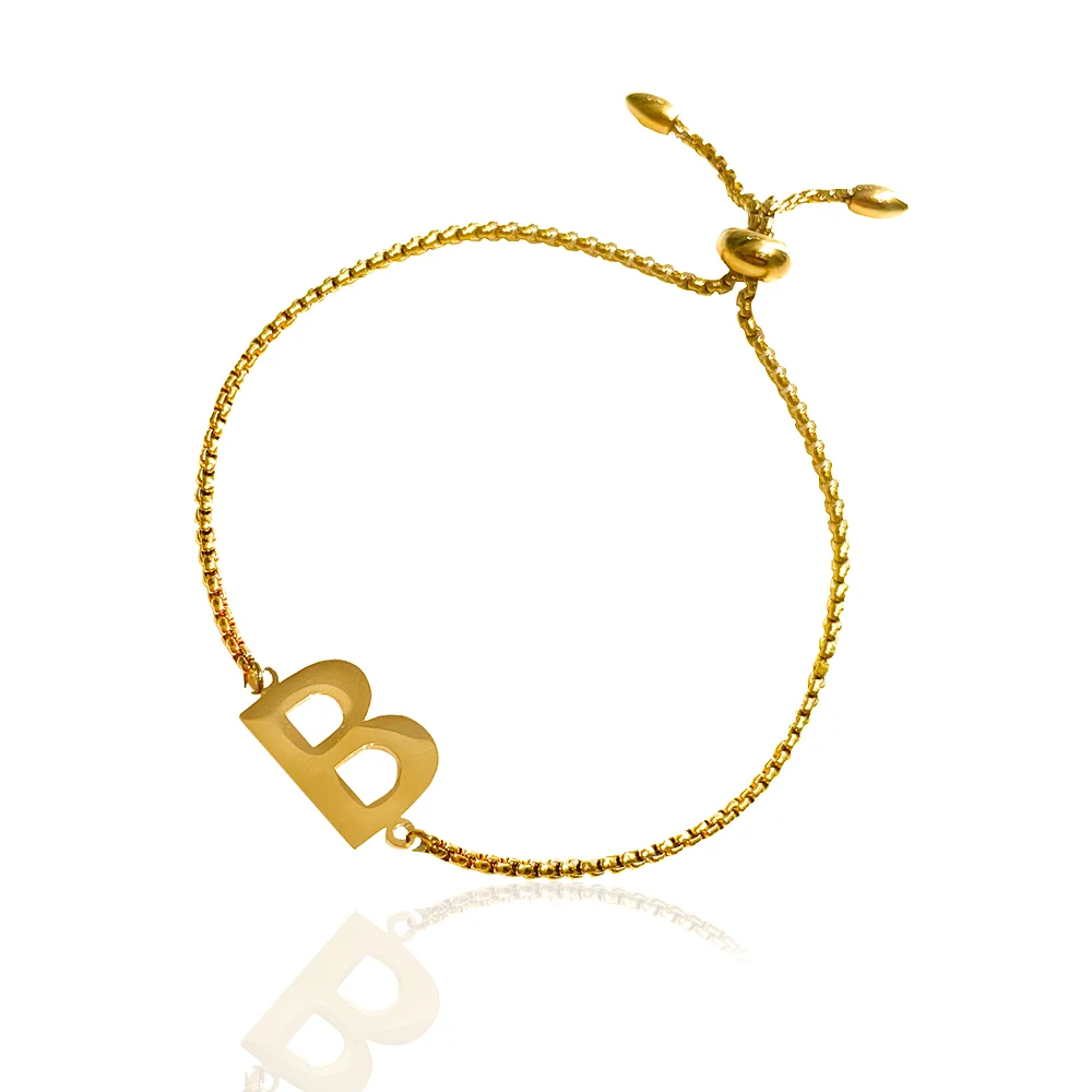 New Identity Bracelet D Gold