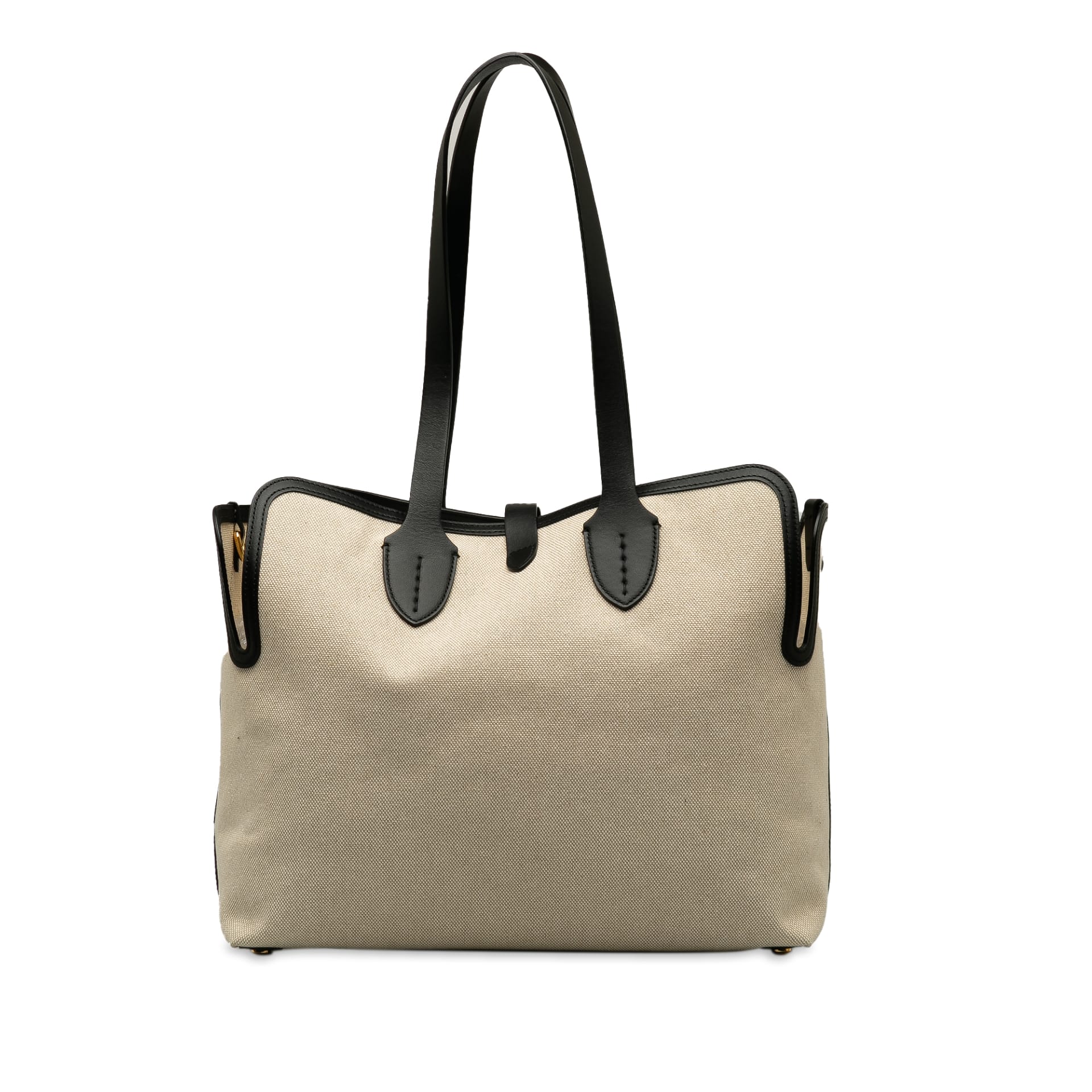 Burberry Soft Belt Canvas Tote Bag