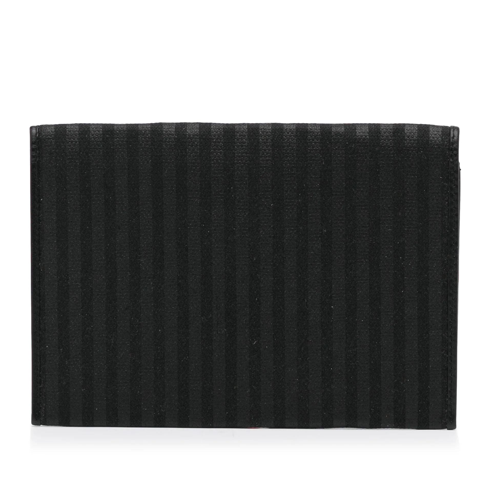 Fendi Striped Canvas Clutch