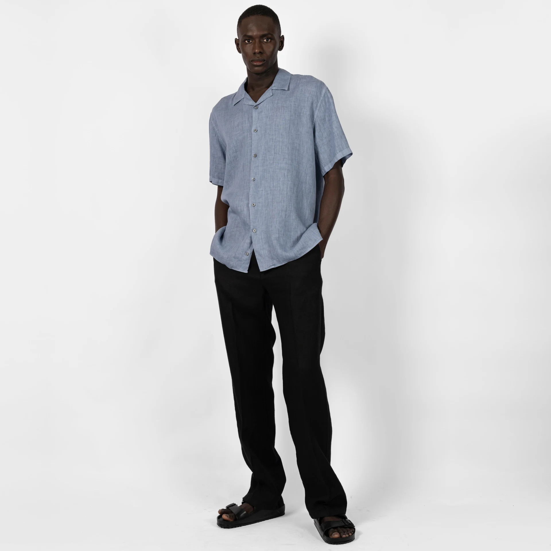 Camp Washed Linen Shirt