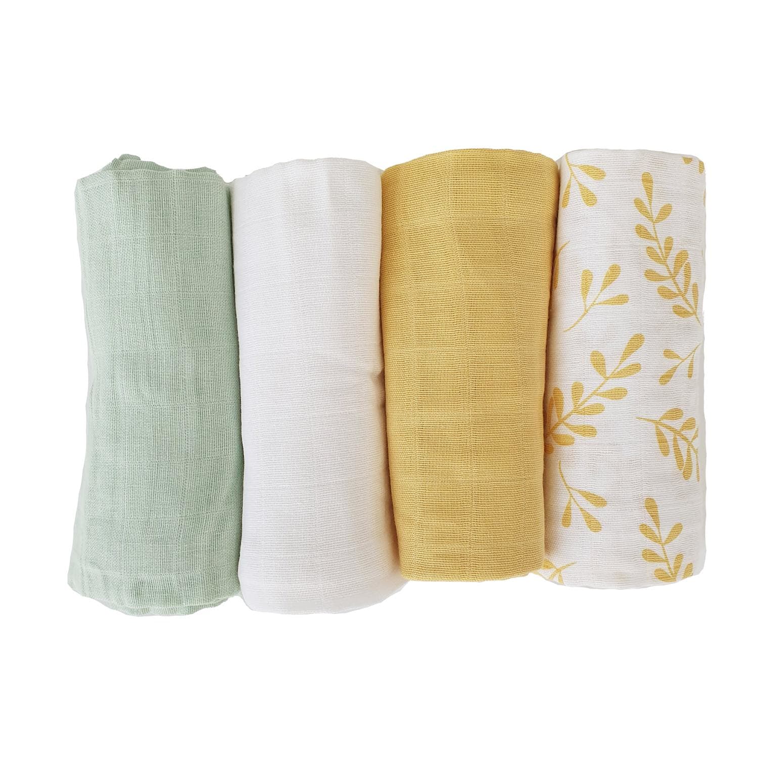 Muslin 4-pack Floral Gots