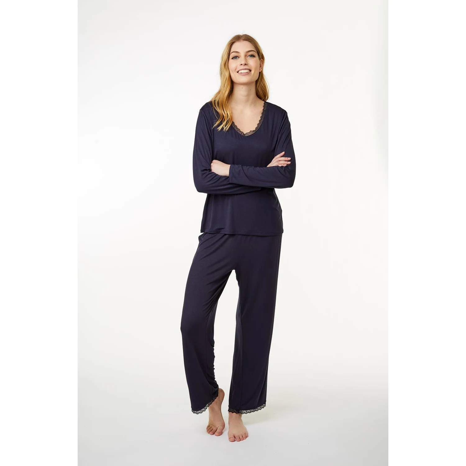 Ccdk Jasmin Pajamas Pants Dark Navy