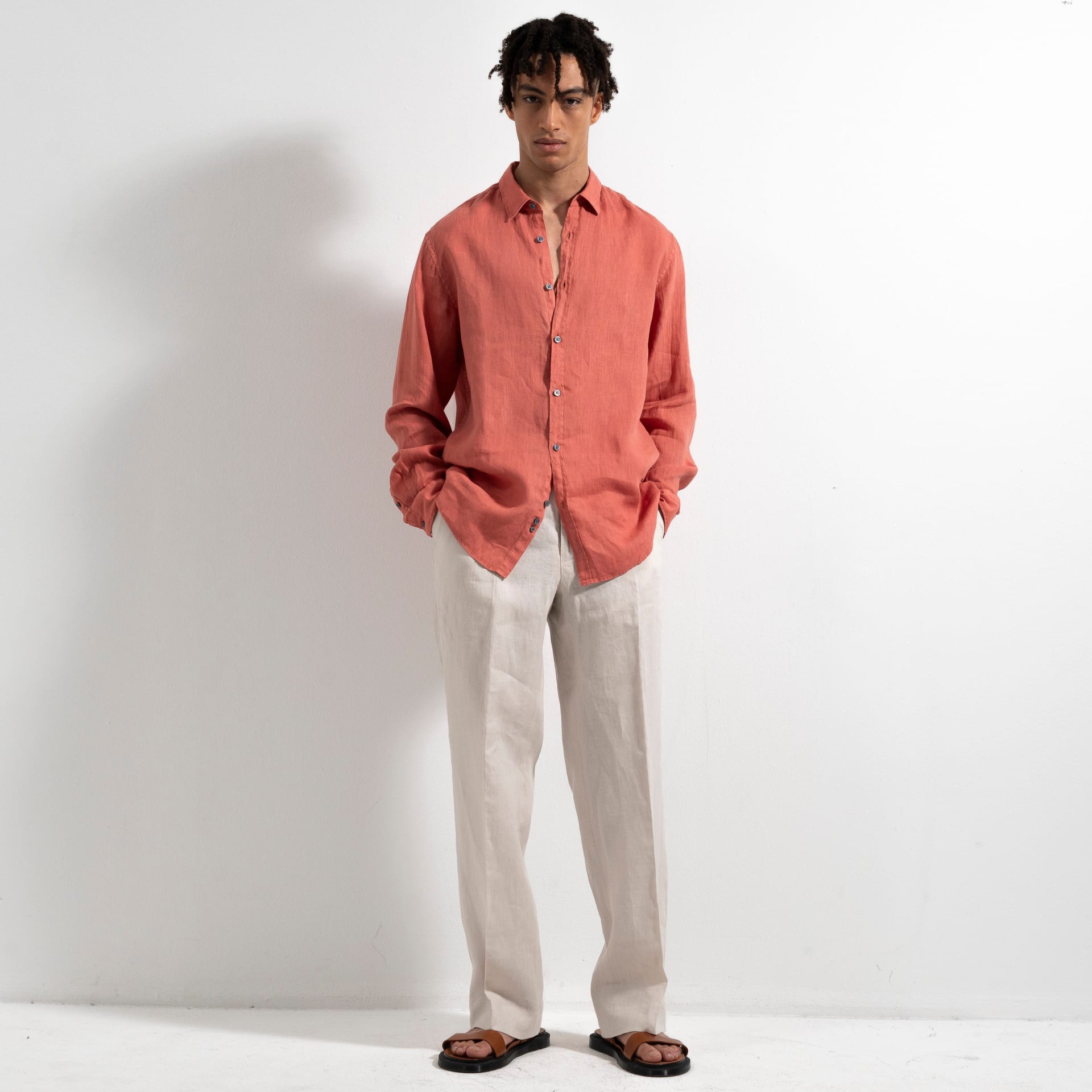 Washed Linen Shirt