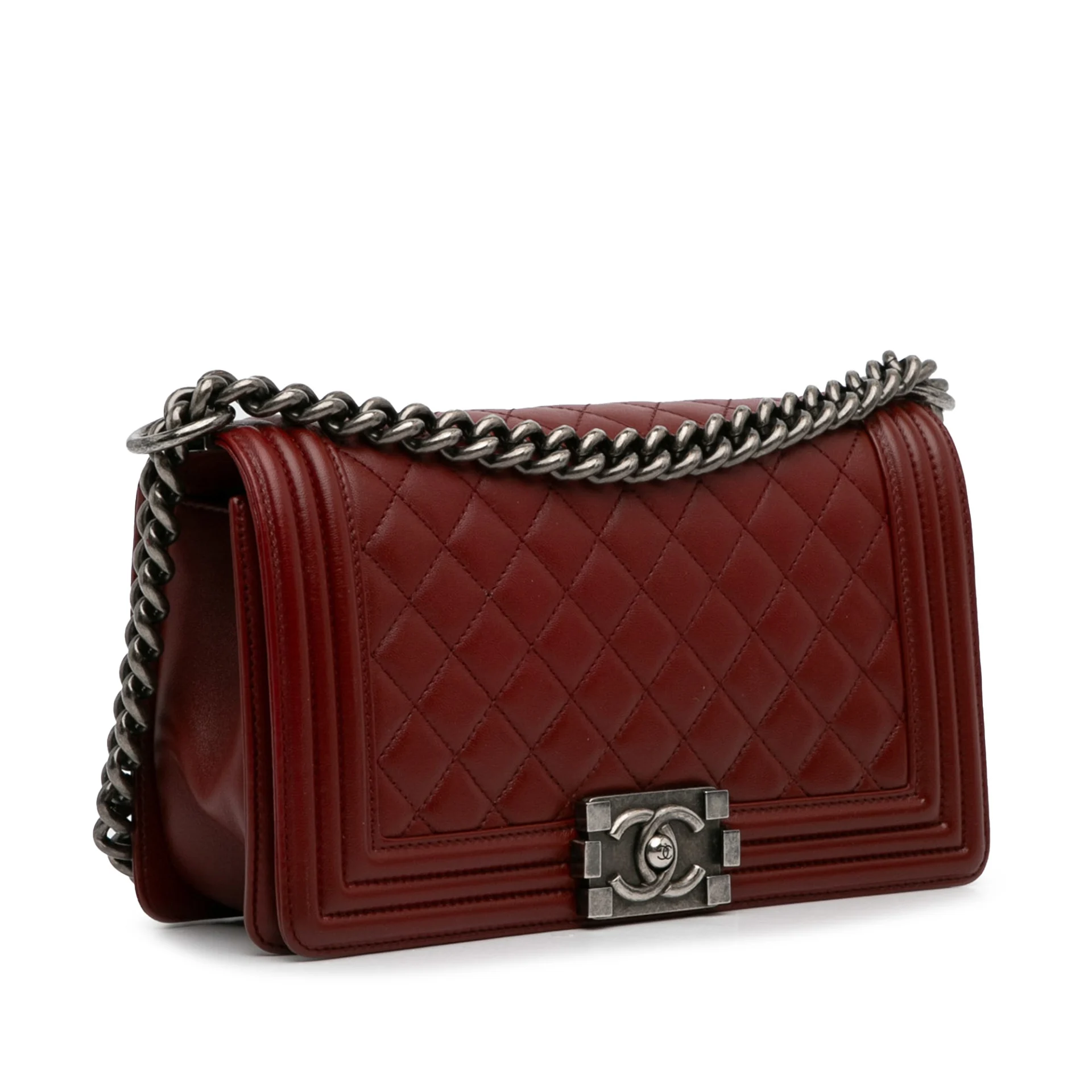 Chanel Medium Lambskin Boy Flap