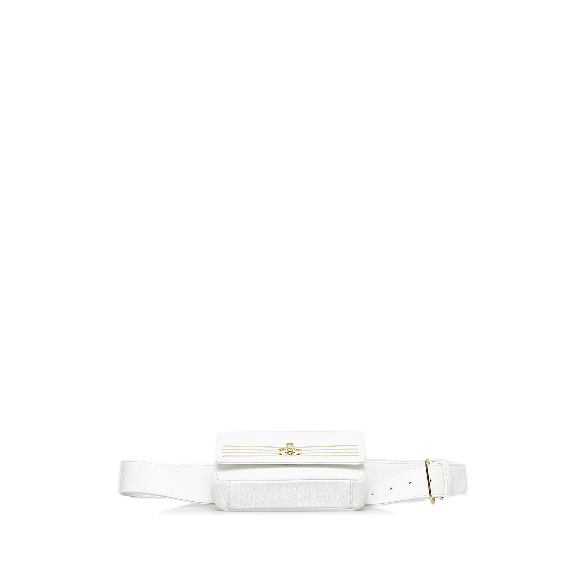 Chanel Captain Gold Belt Bag