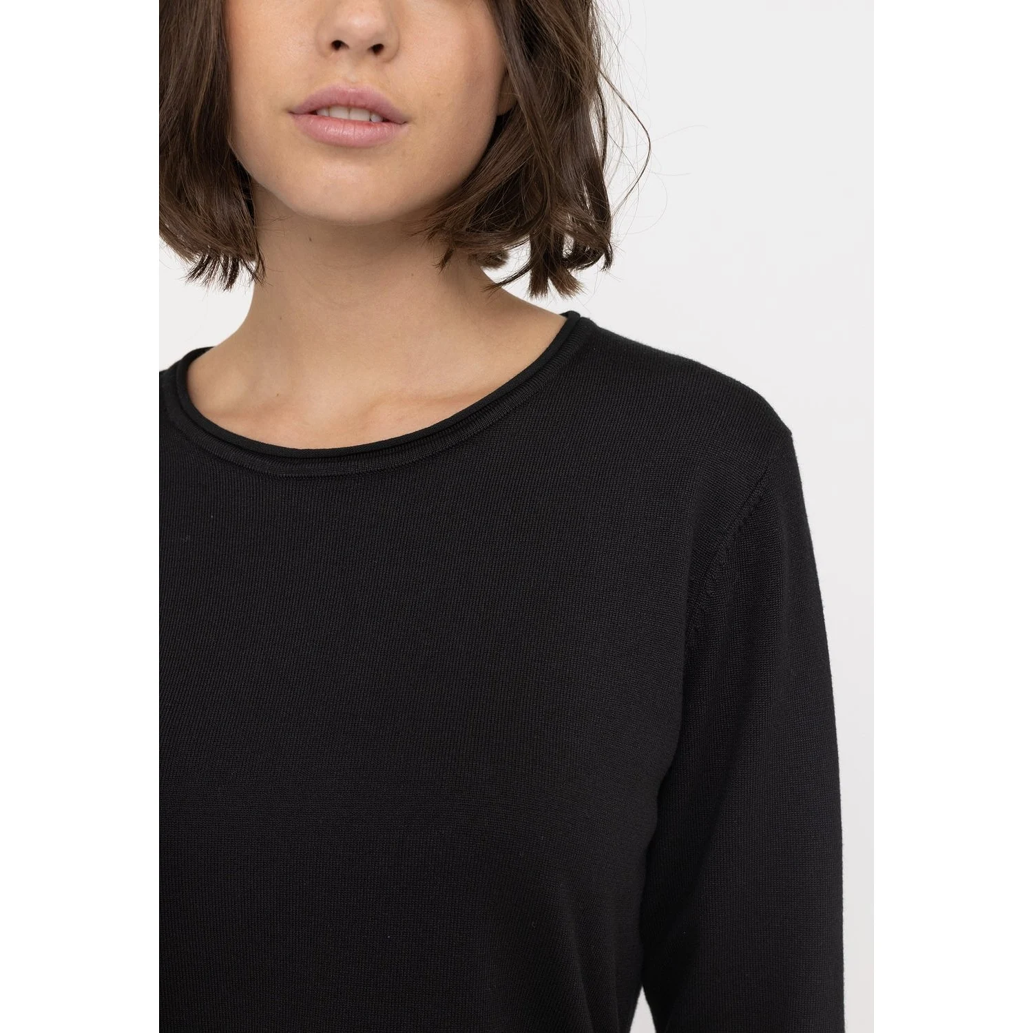 Srmarla O-neck Roll Edge Knit