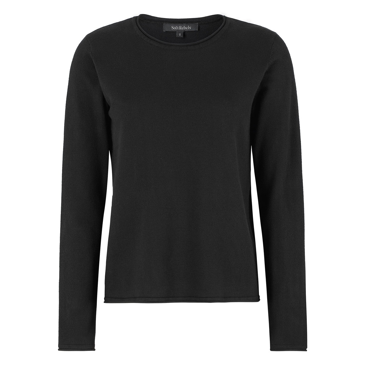 Srmarla O-neck Roll Edge Knit