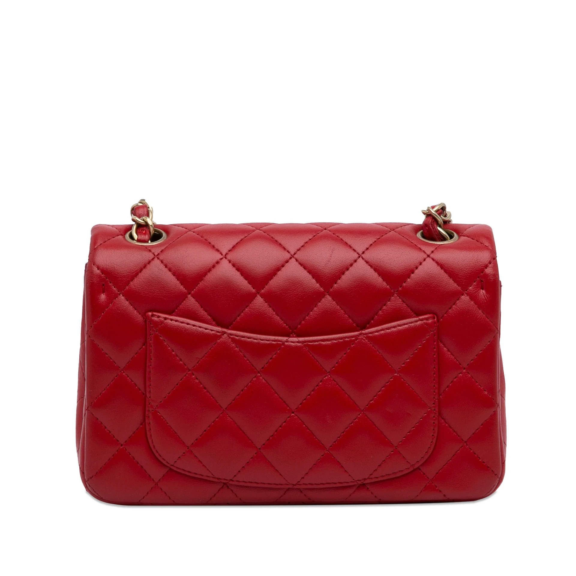 Chanel Mini Classic Lambskin Rectangular Single Flap