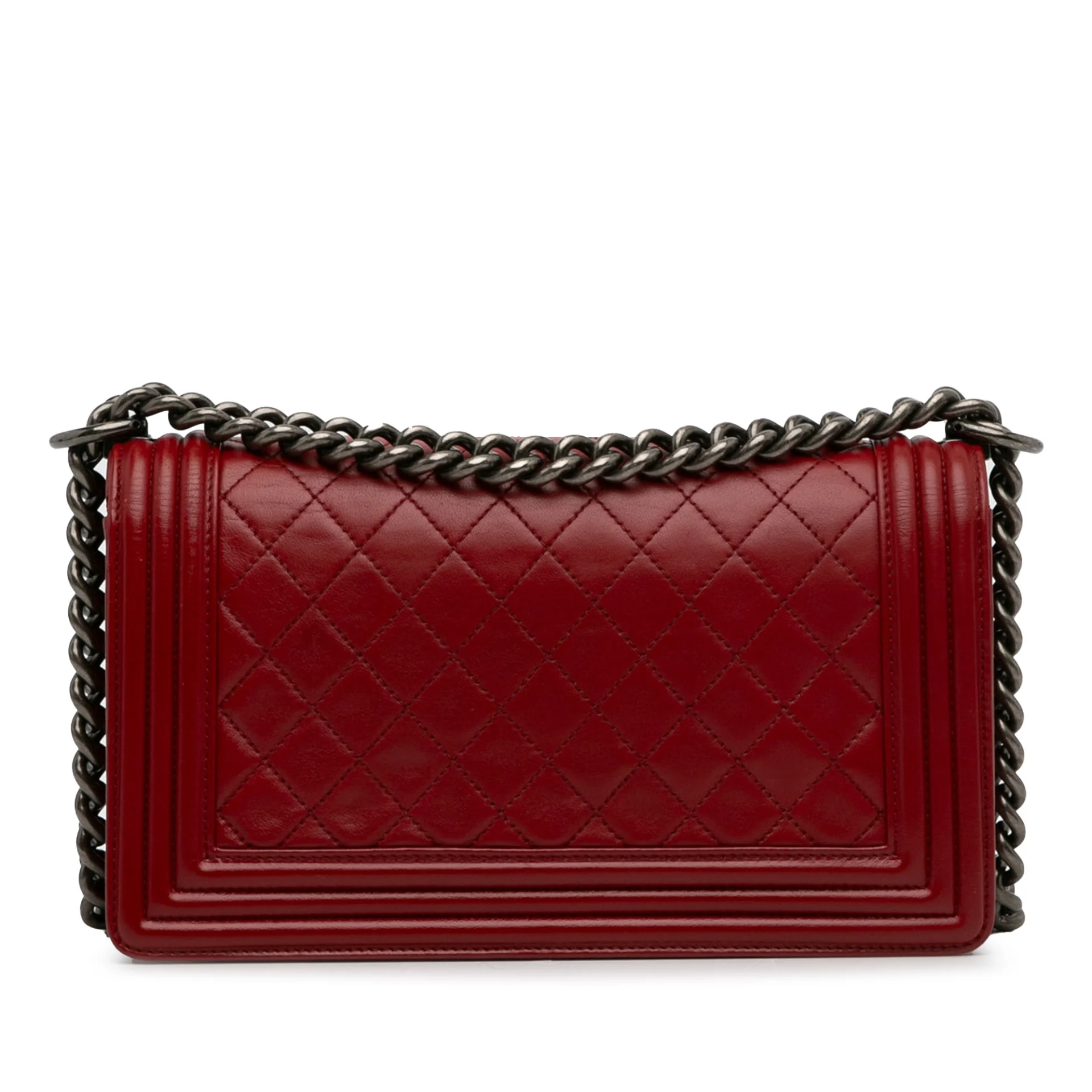 Chanel Medium Lambskin Boy Flap Bag