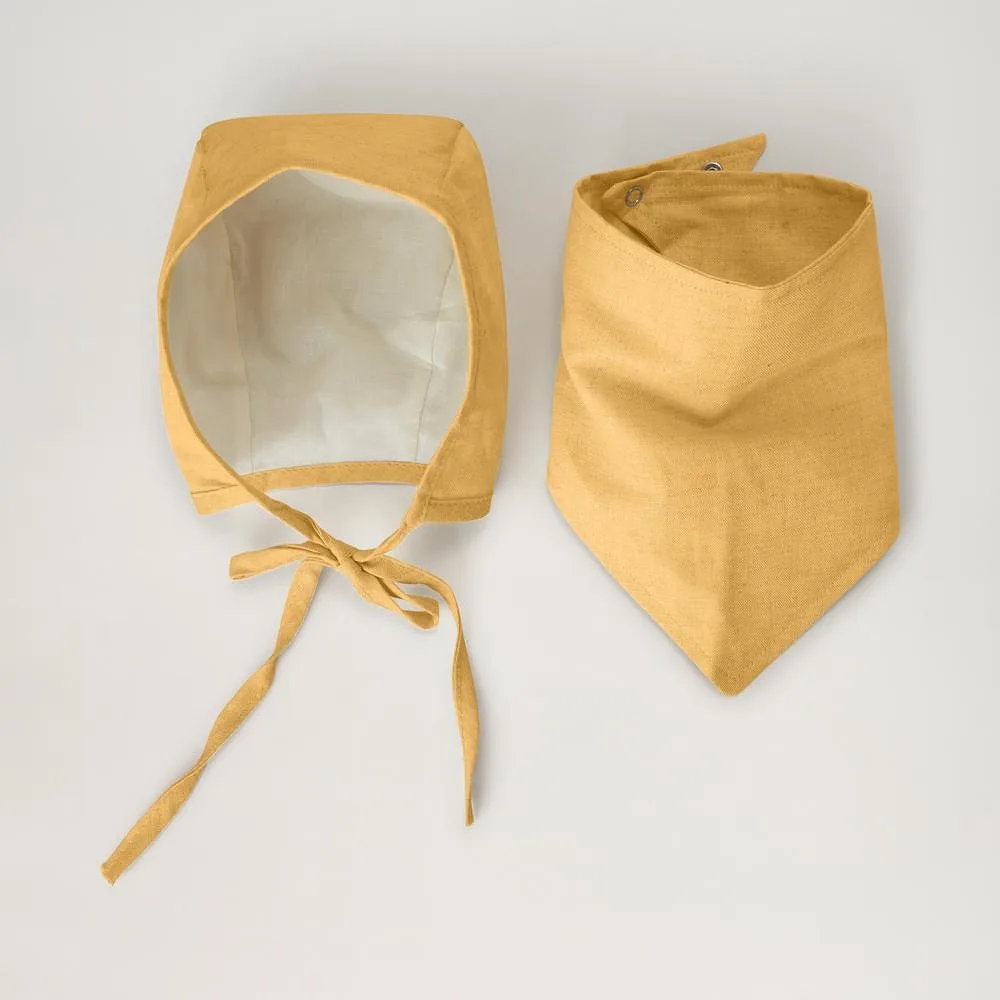 Linen Drool Bib