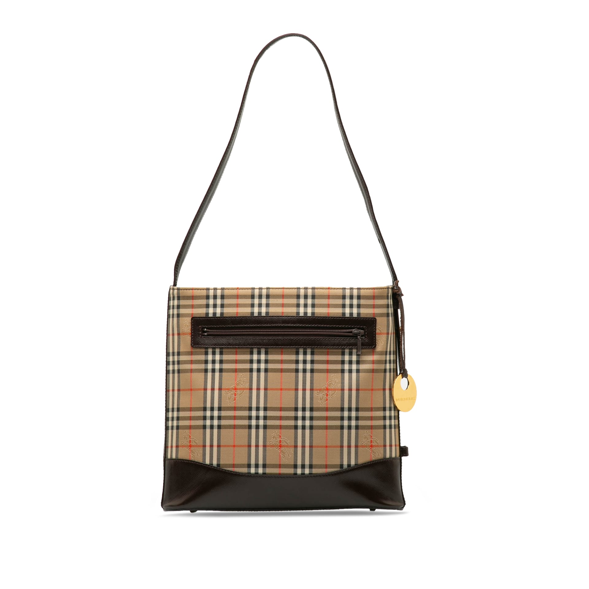 Burberry Haymarket Check Shoulder Bag