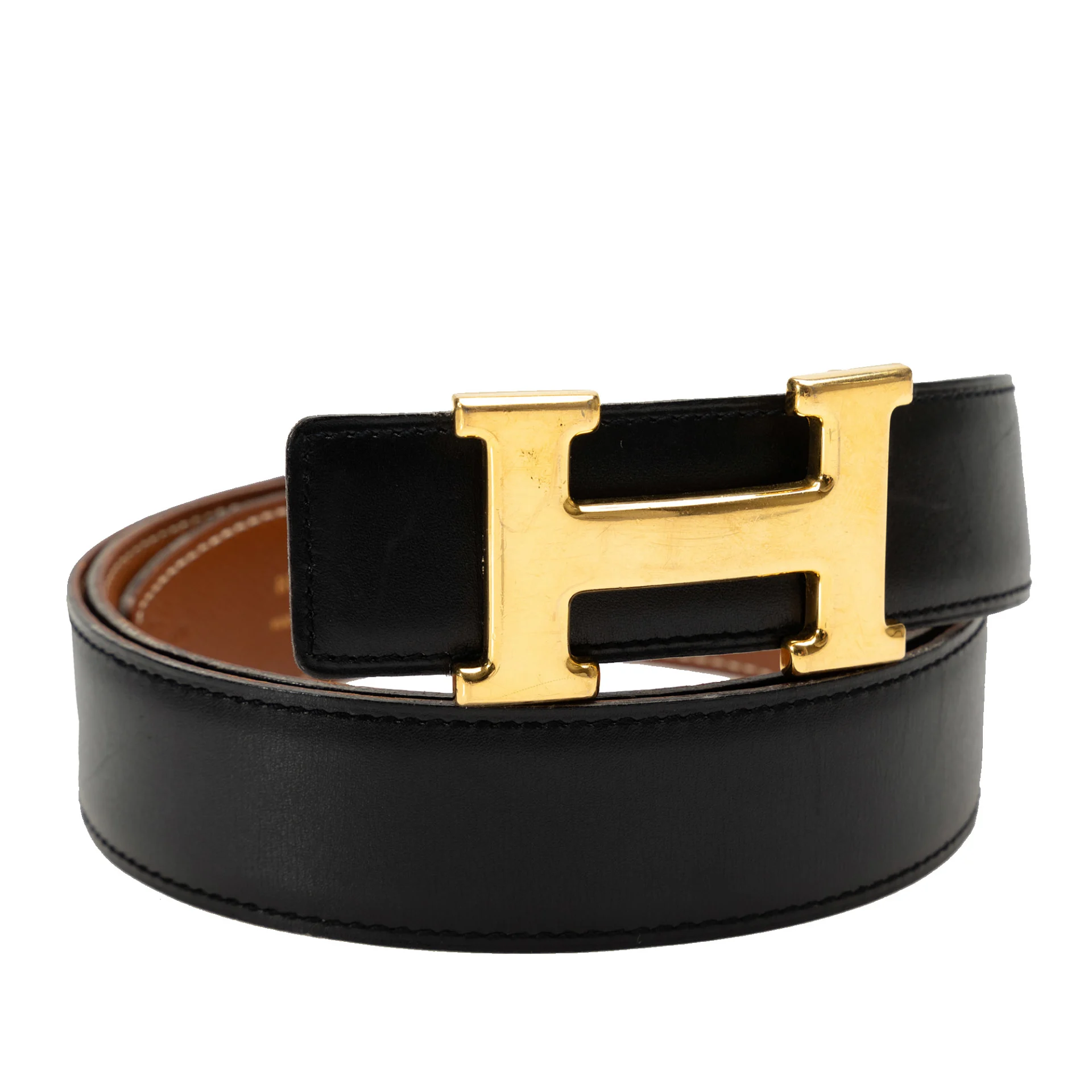 Hermes Constance Reversible Belt