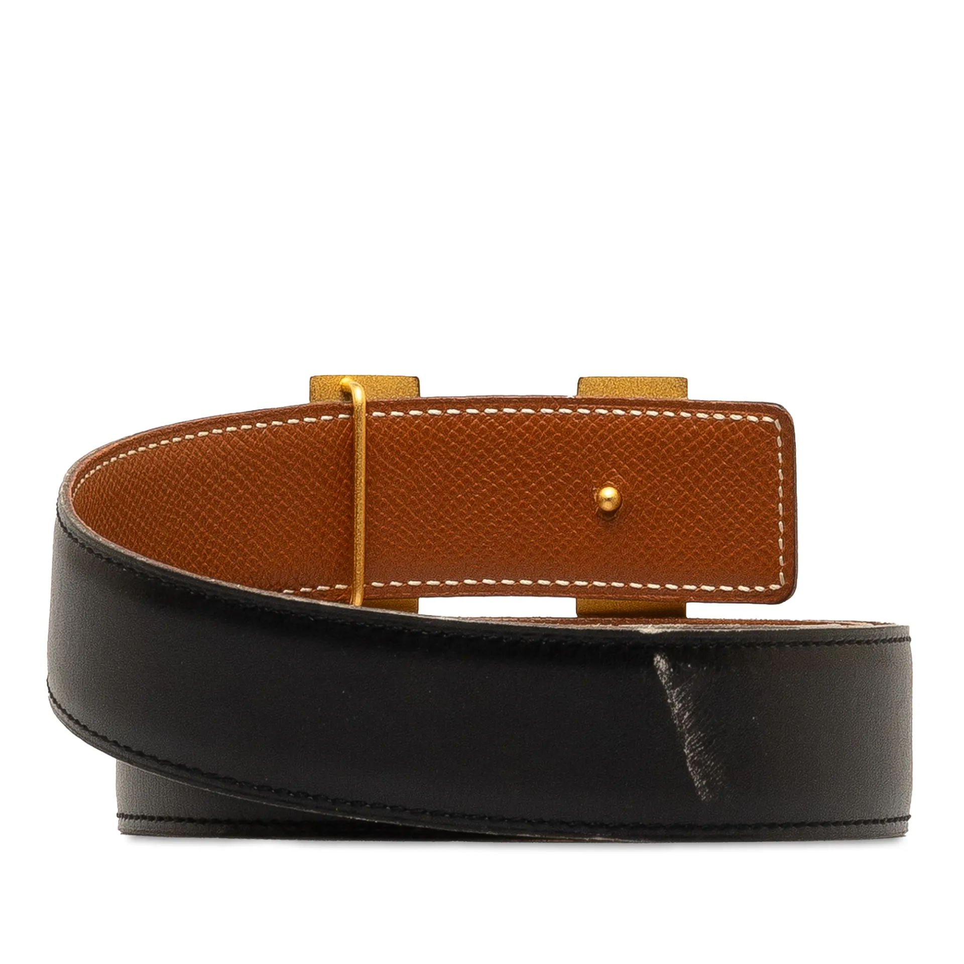 Hermes Constance Reversible Belt