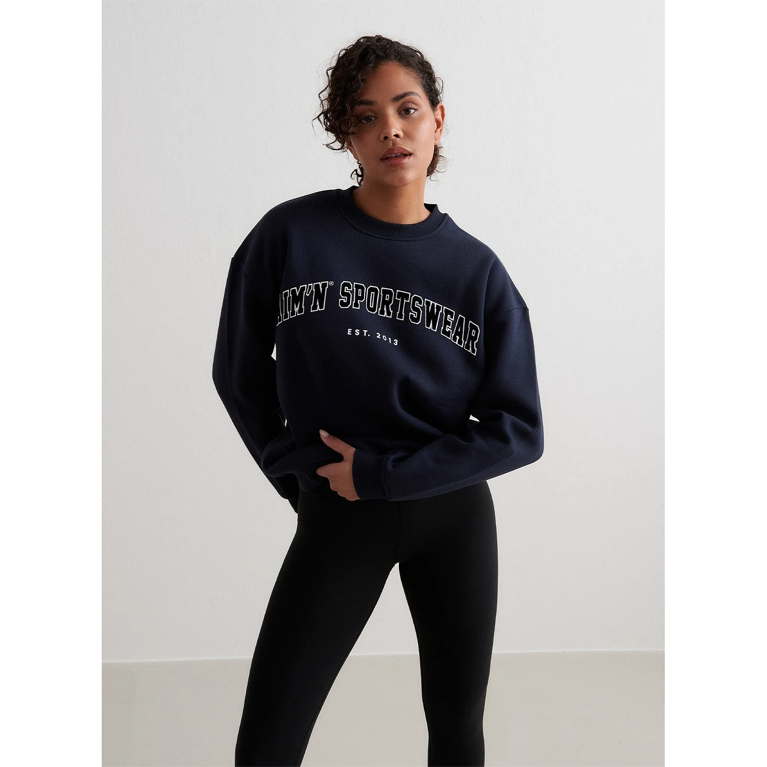 Navy Varsity Sweatshirt