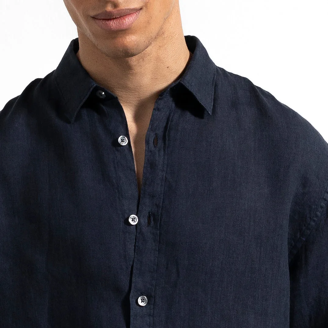 Washed Linen Shirt