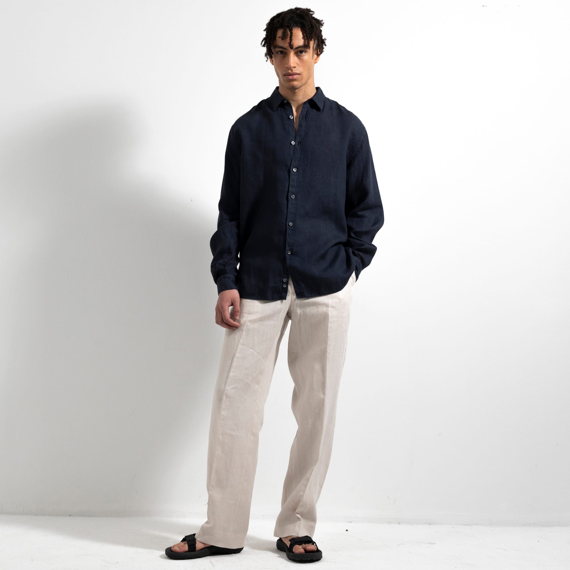 Washed Linen Shirt