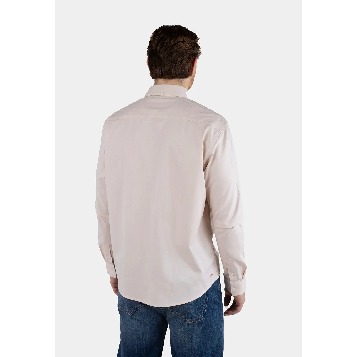 Mika Straight Fit Shirt - Beige