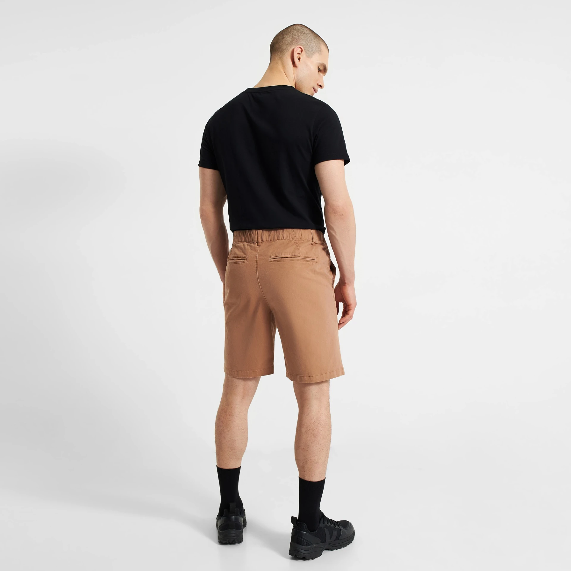 Chino Shorts Nacka Wood Brown