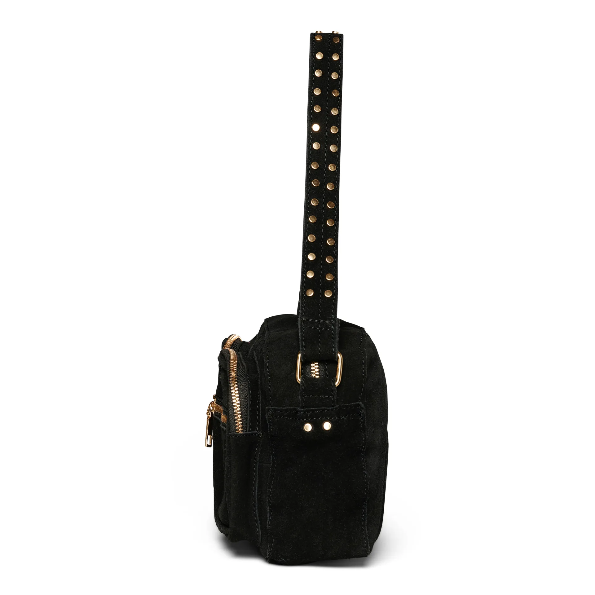 Celina Bag Real Suede Black