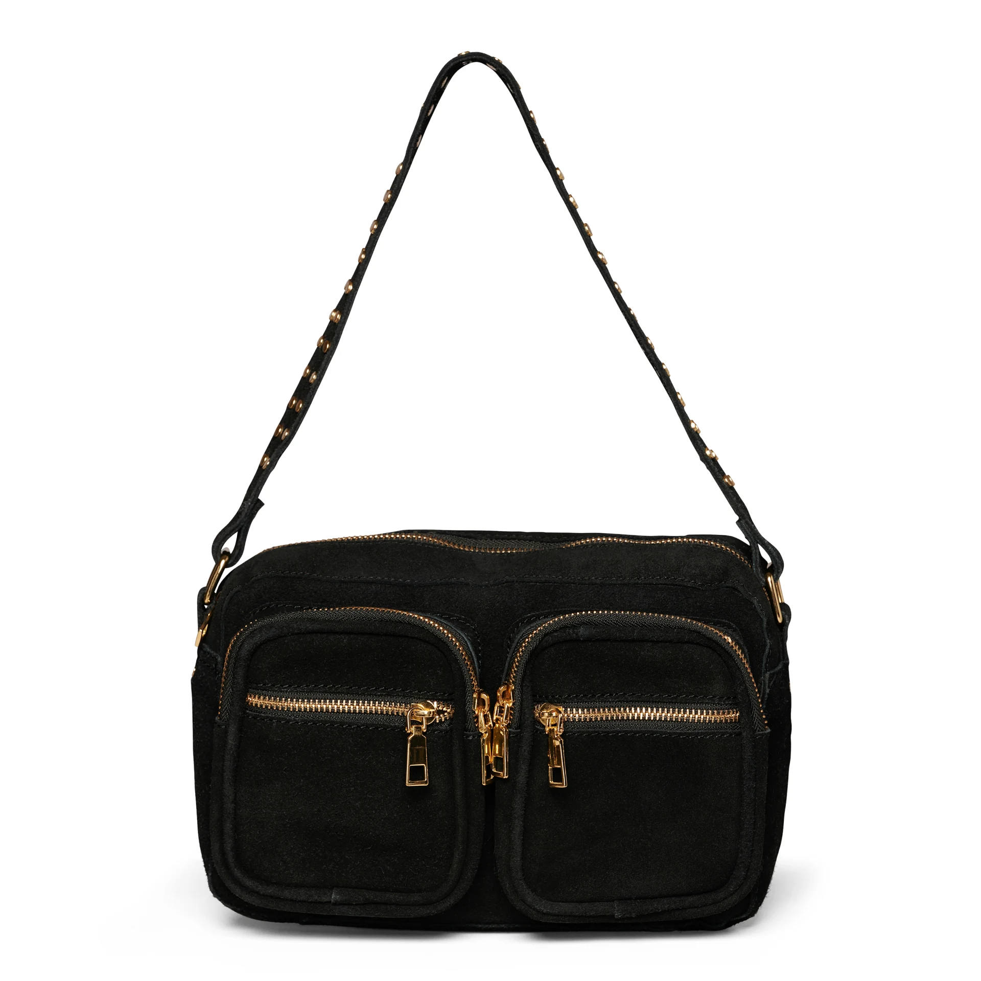 Celina Bag Real Suede Black