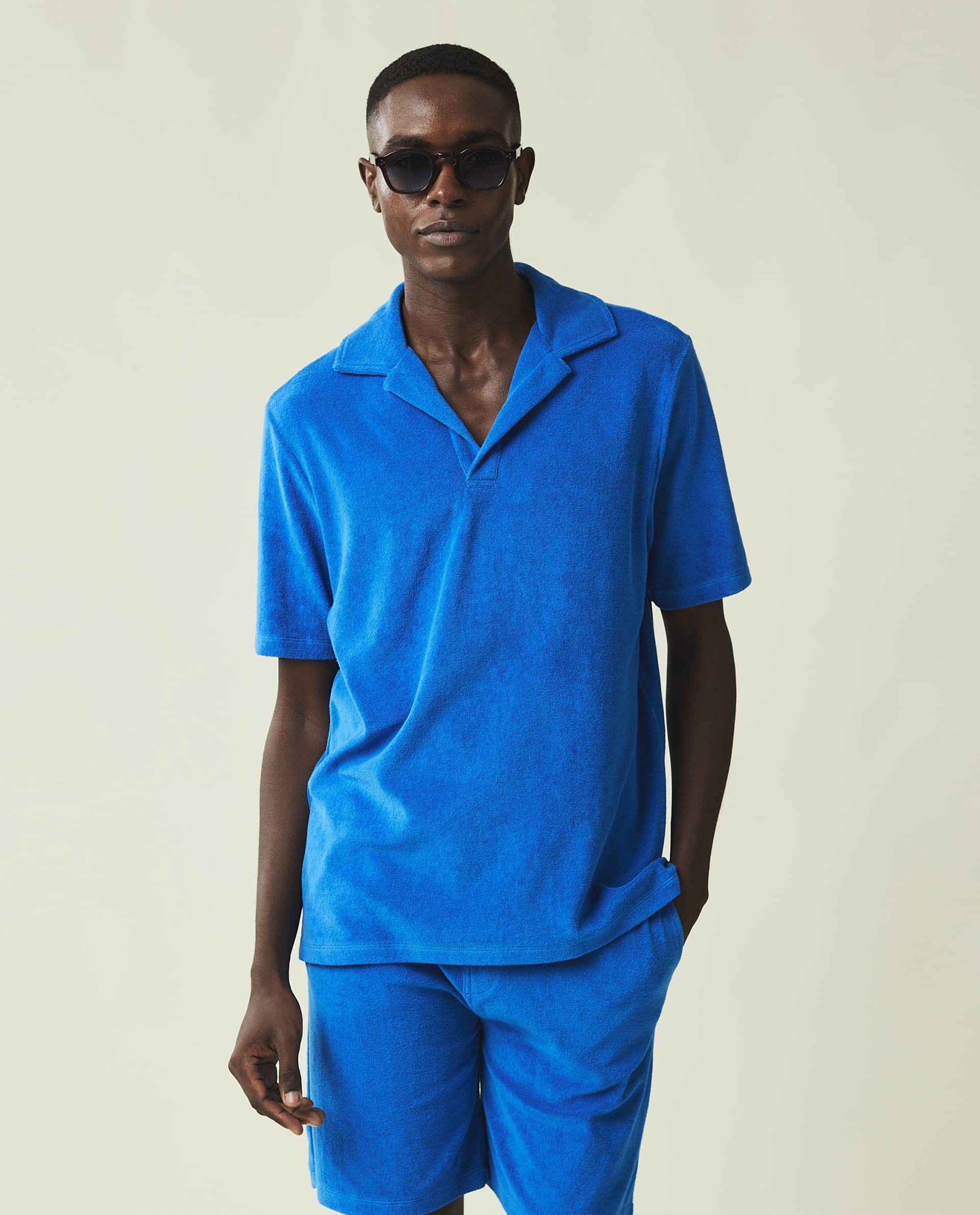 Raphael Organic Cotton Terry Polo Shirt