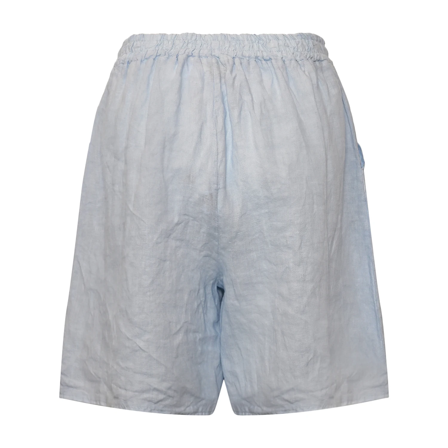 Tracy, Shorts, Linen - Light Blue