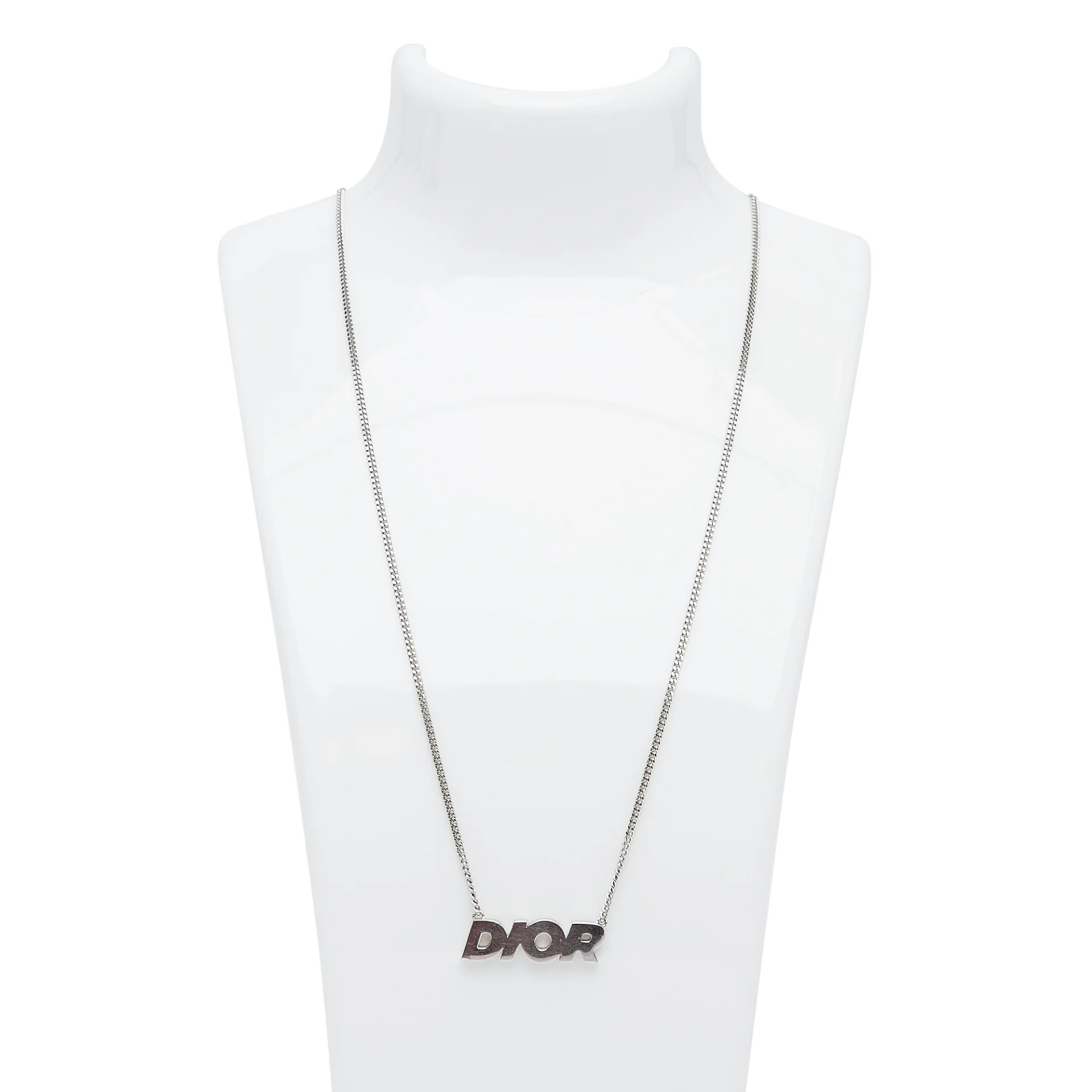 Dior Homme Logo Pendant Necklace