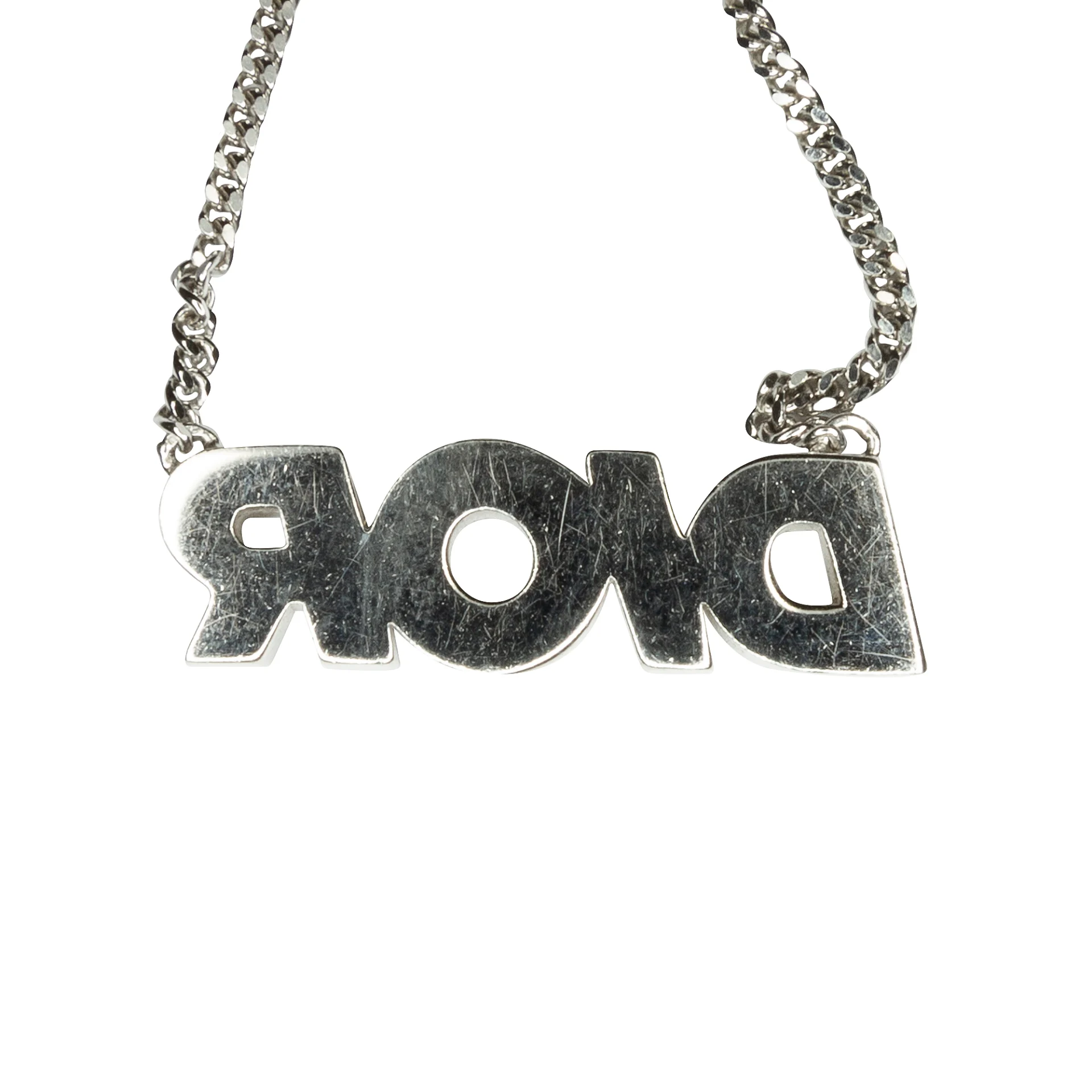 Dior Homme Logo Pendant Necklace