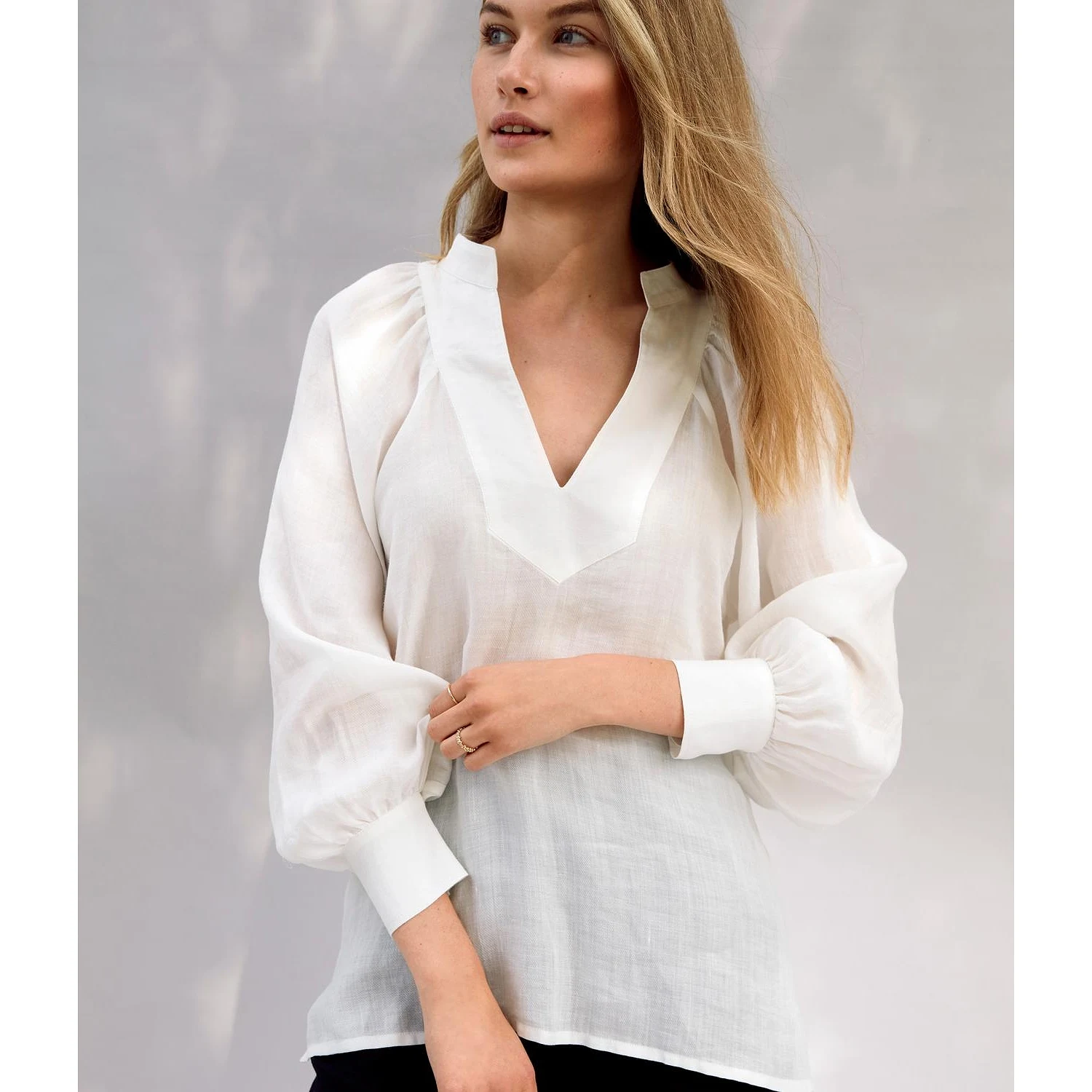 Amanda Blouse Linen