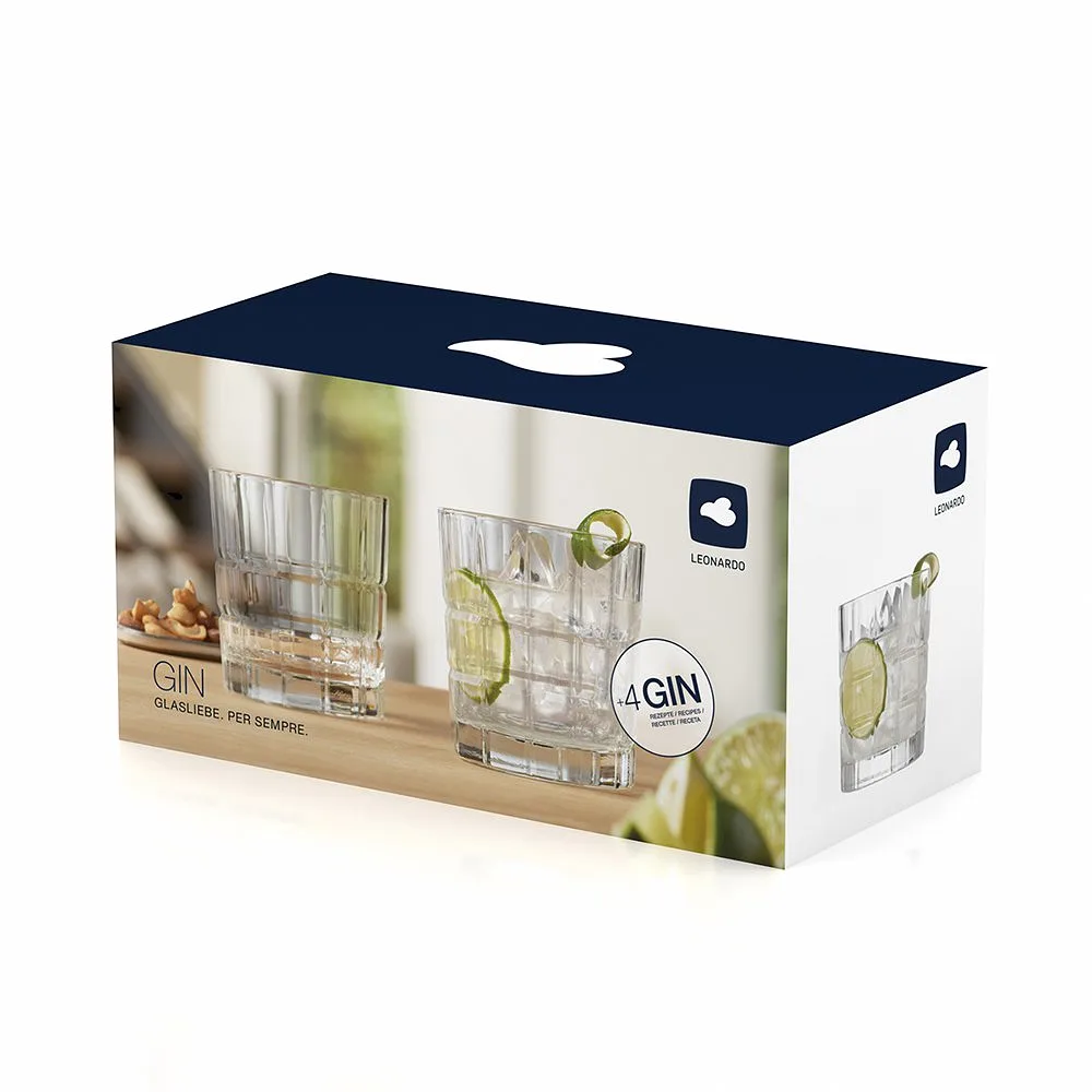 Ginglas 2-pack Tumbler 360ml inkl Drinkrecept