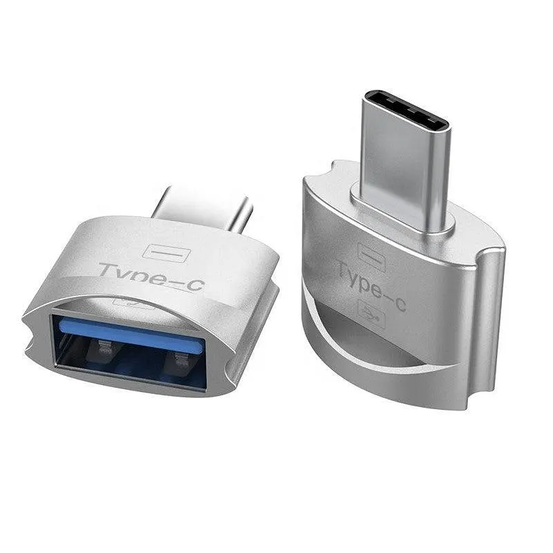 On The Go Adapter Usb C Till Usb-a För Synk Och Laddning, Silver