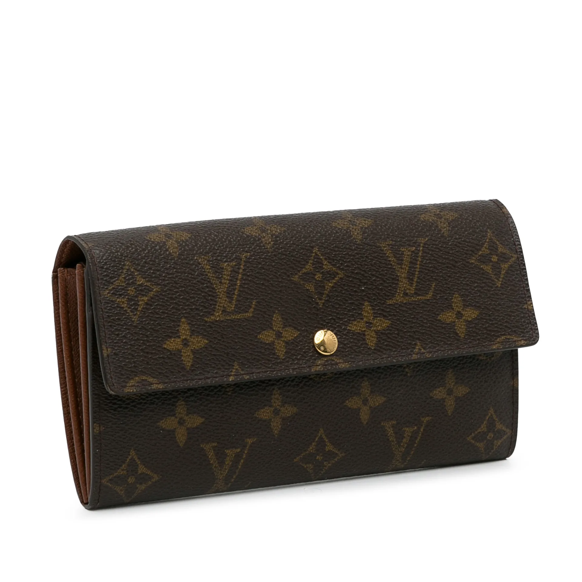 Louis Vuitton Monogram Sarah Long Wallet