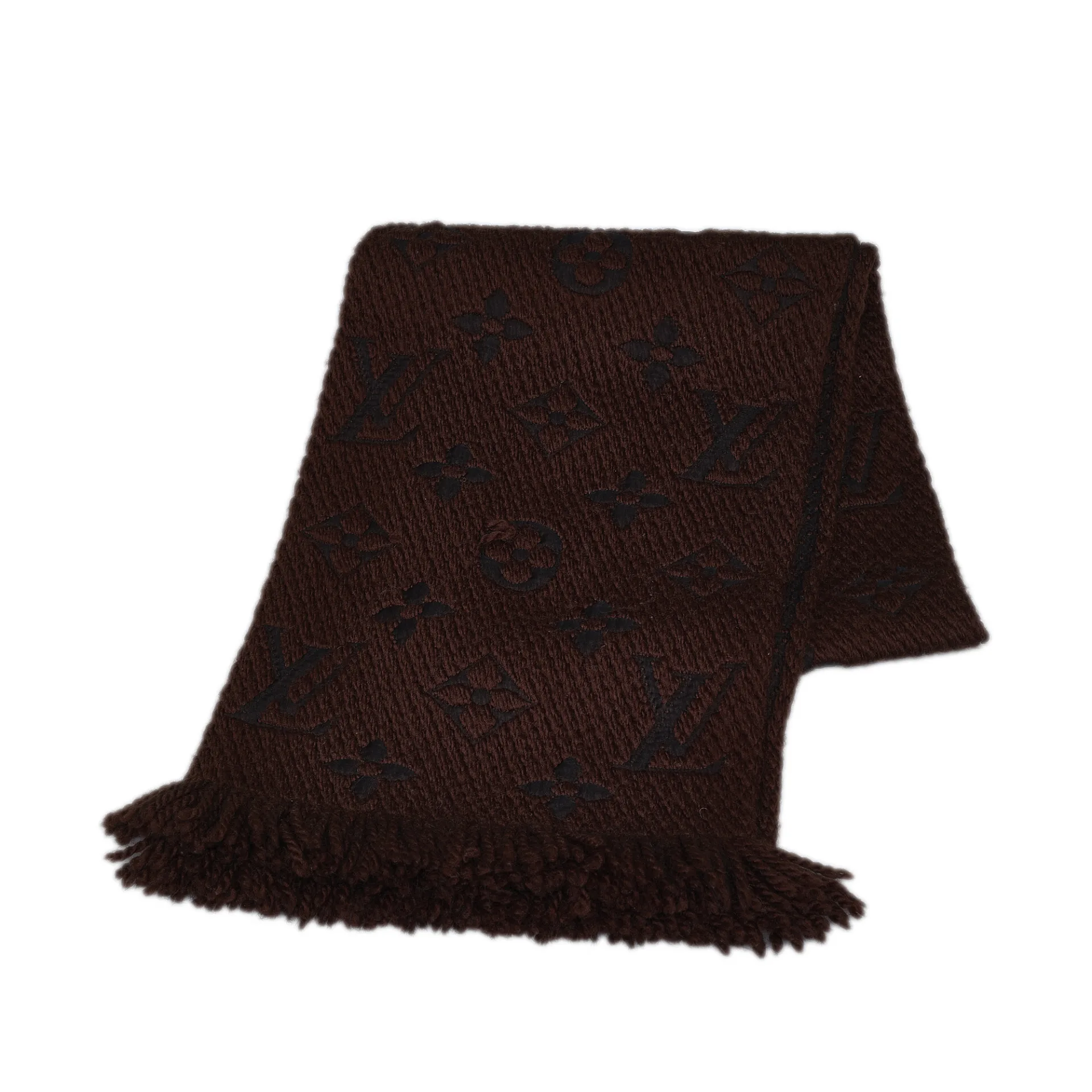 Louis Vuitton Logomania Wool Scarf