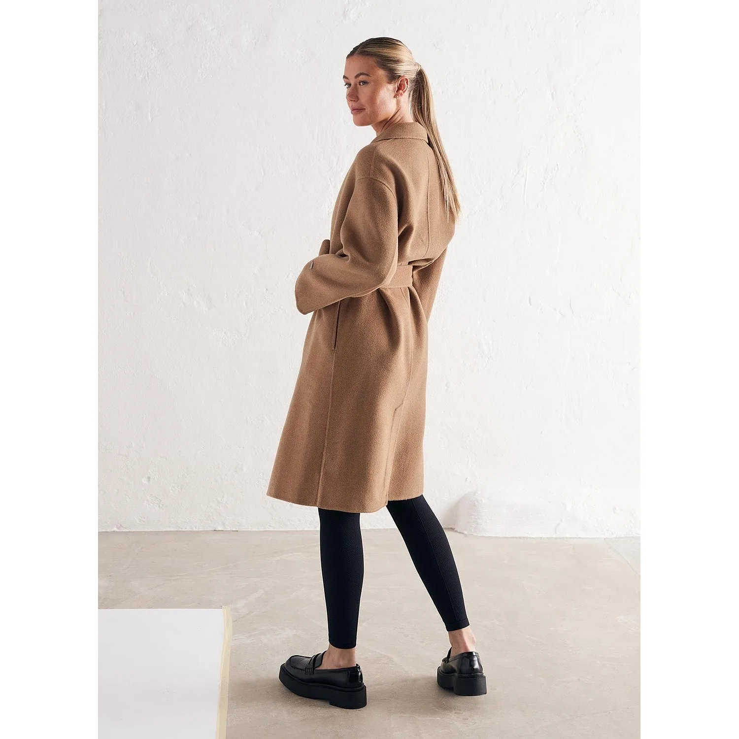 Camel Classic Wool Coat