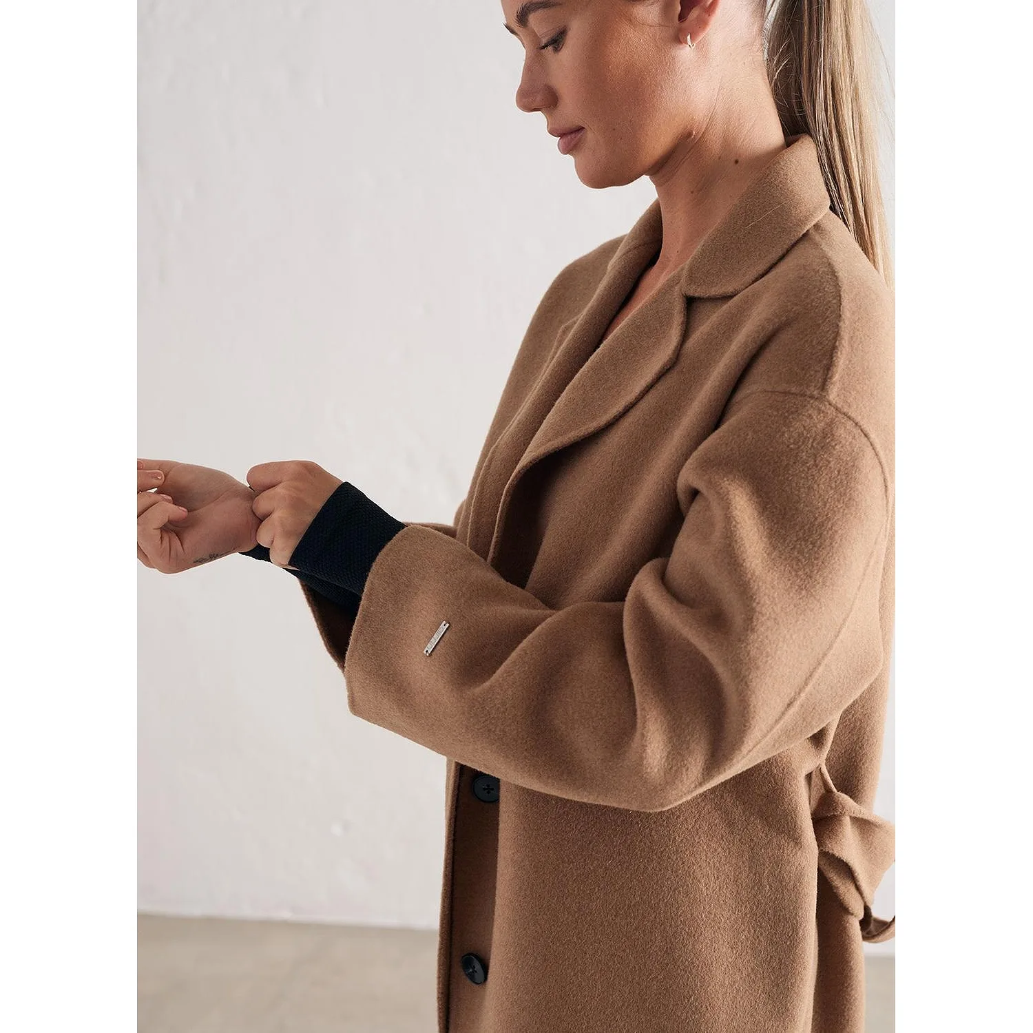 Camel Classic Wool Coat